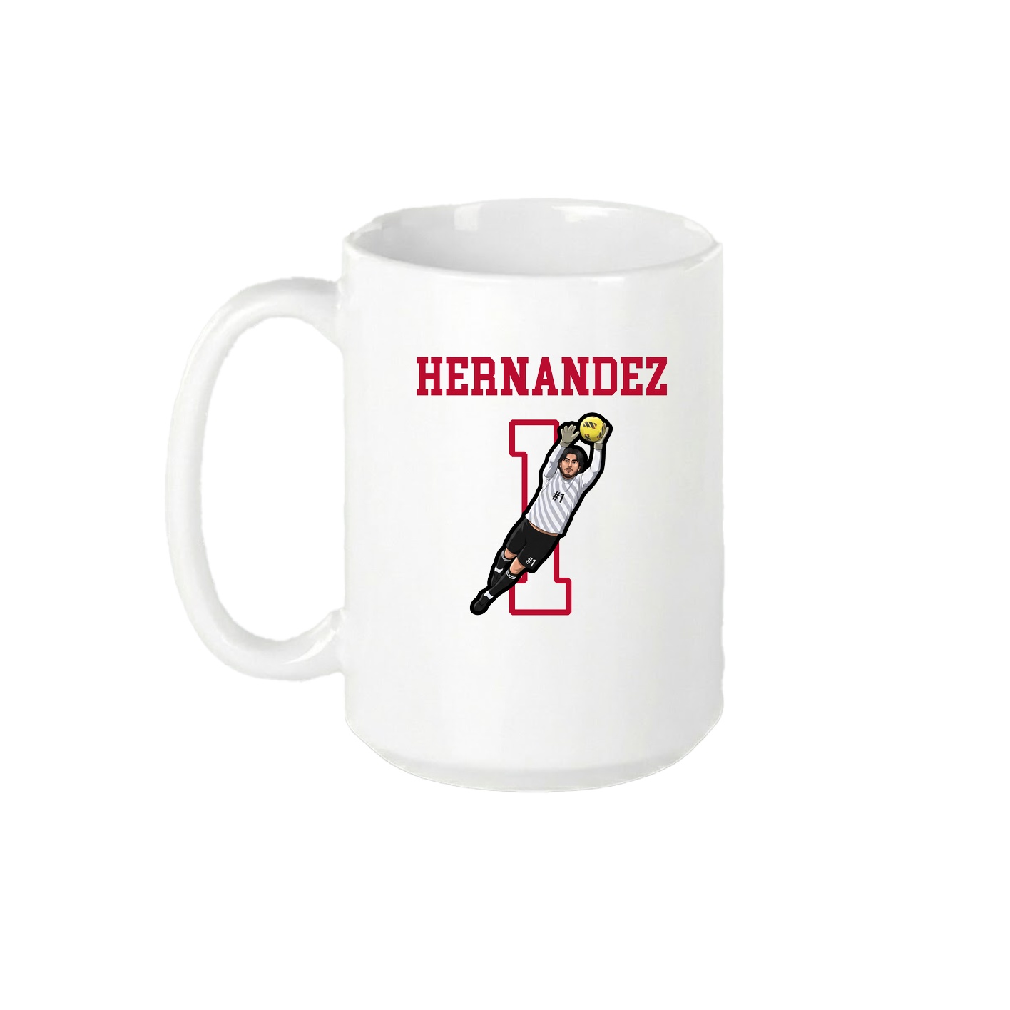 15oz Coffee Mug — Shirsey in White