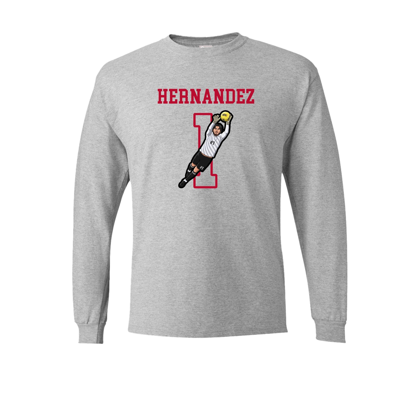 Long Sleeve Tee — Shirsey in Grey