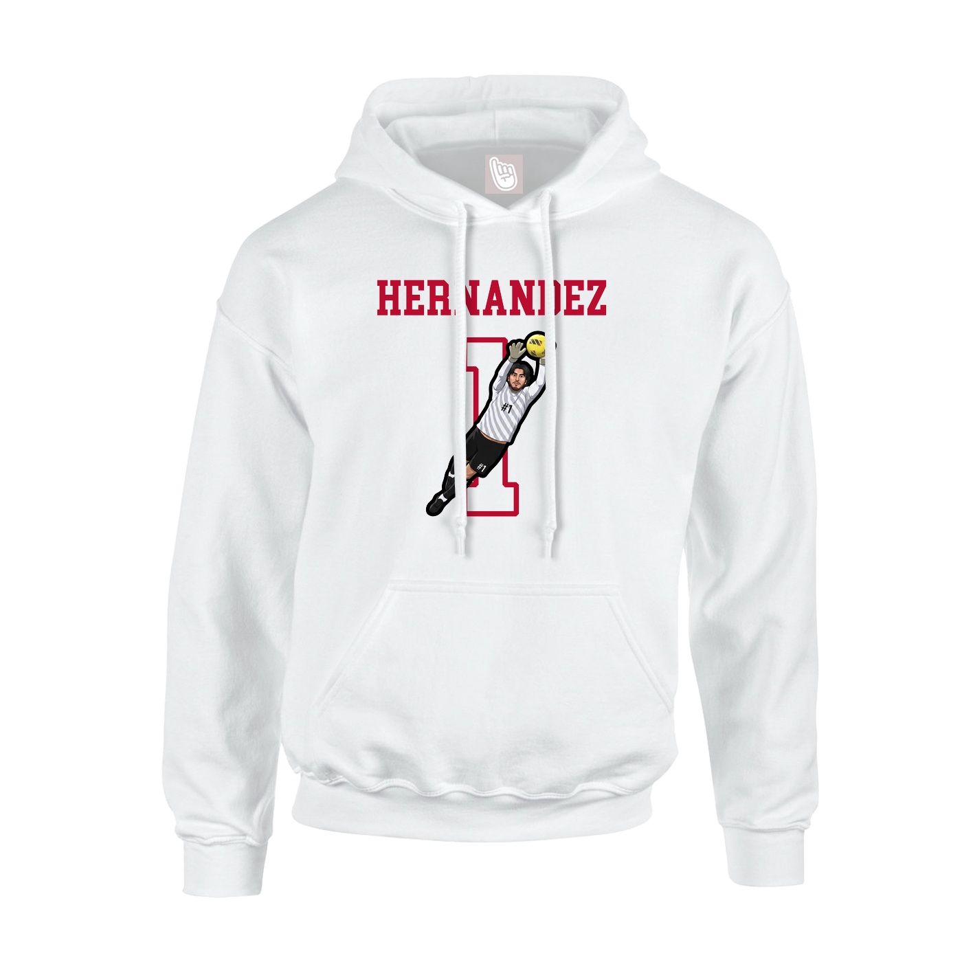 Youth Hoodie — Shirsey in White
