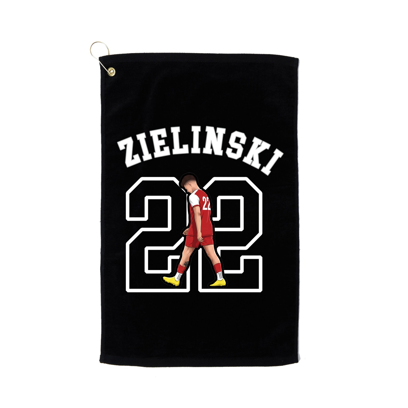 Golf Towel — Shirsey Arch in Black