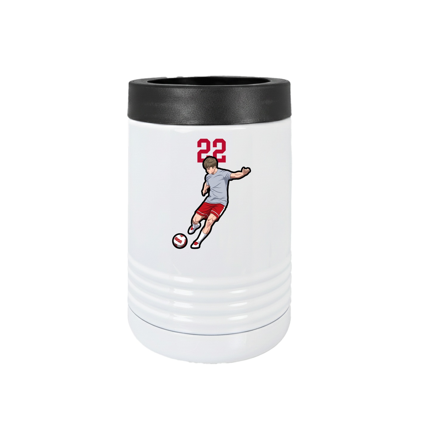 Beverage Holder — Number Top in White