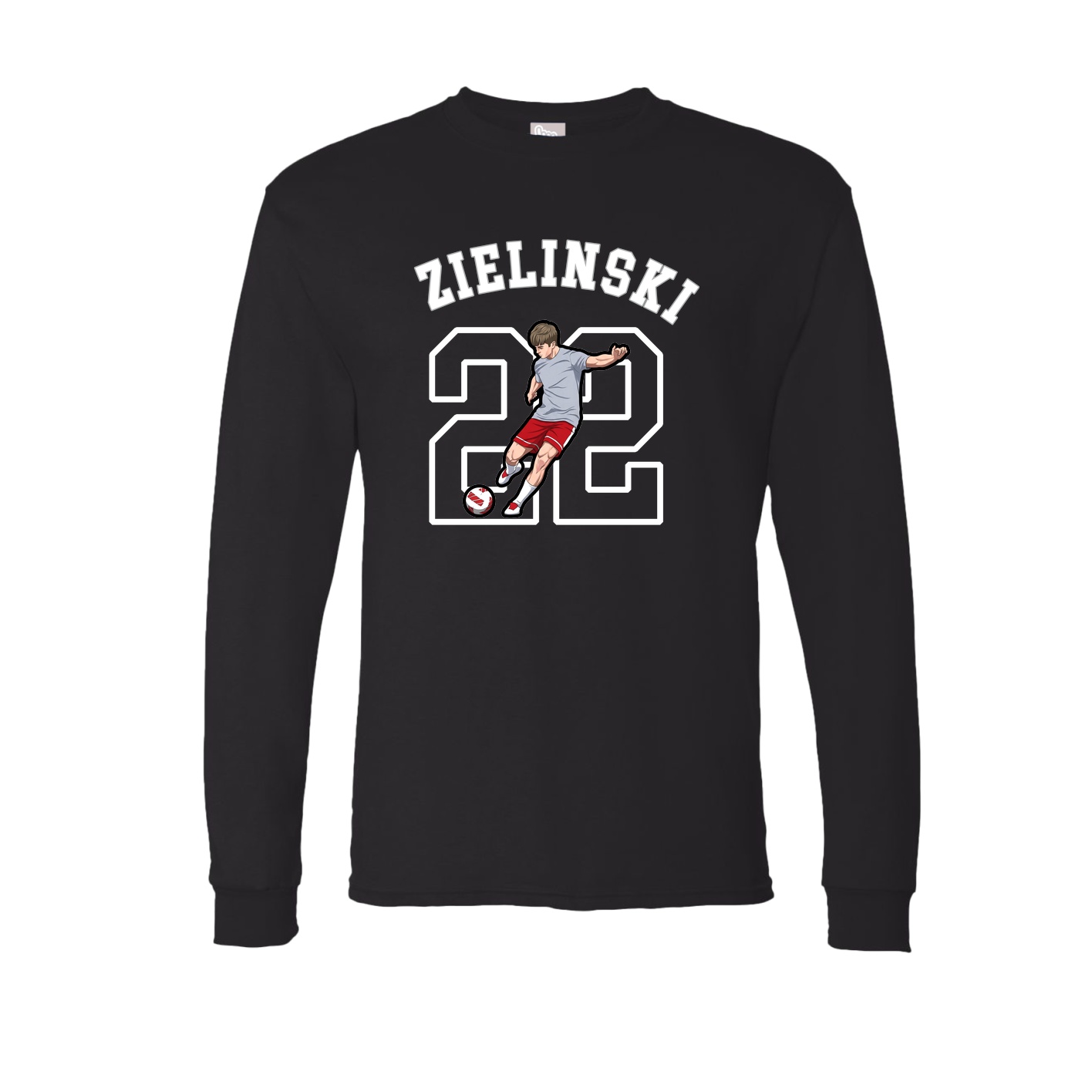Long Sleeve Tee — Shirsey Arch in Black