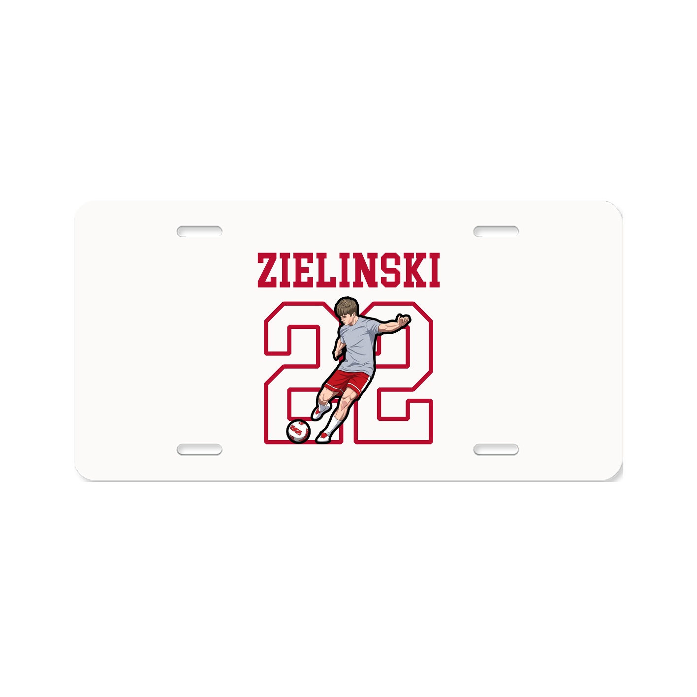 License Plate — Shirsey in Classic