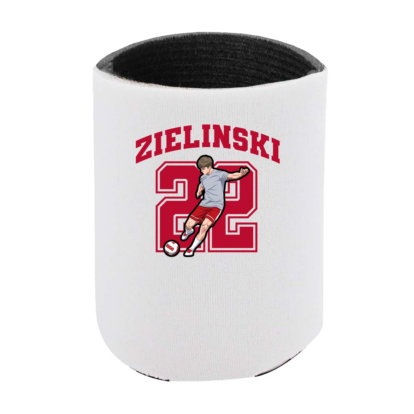 Can Holder — Number in White