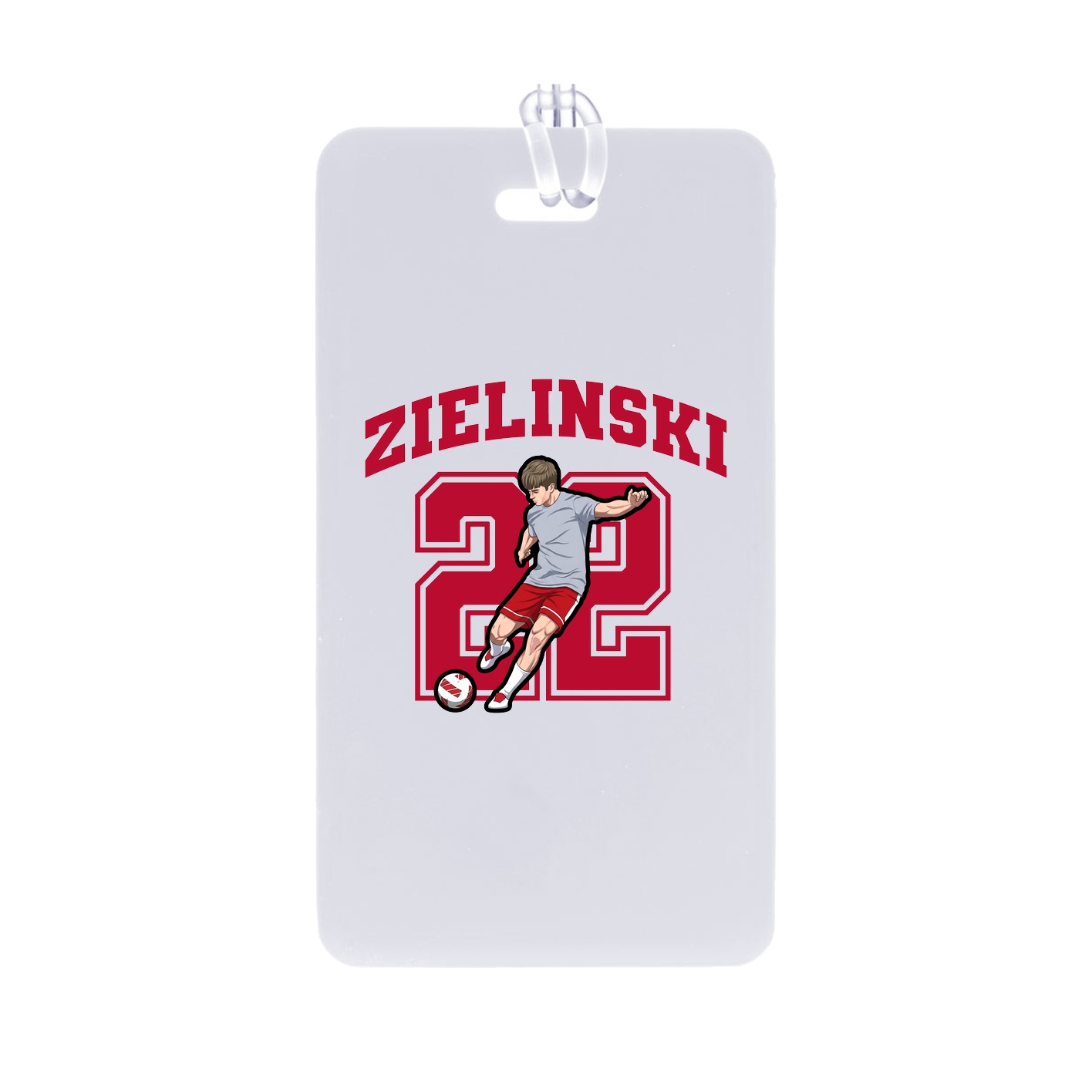 Bag Tag — Number in Classic