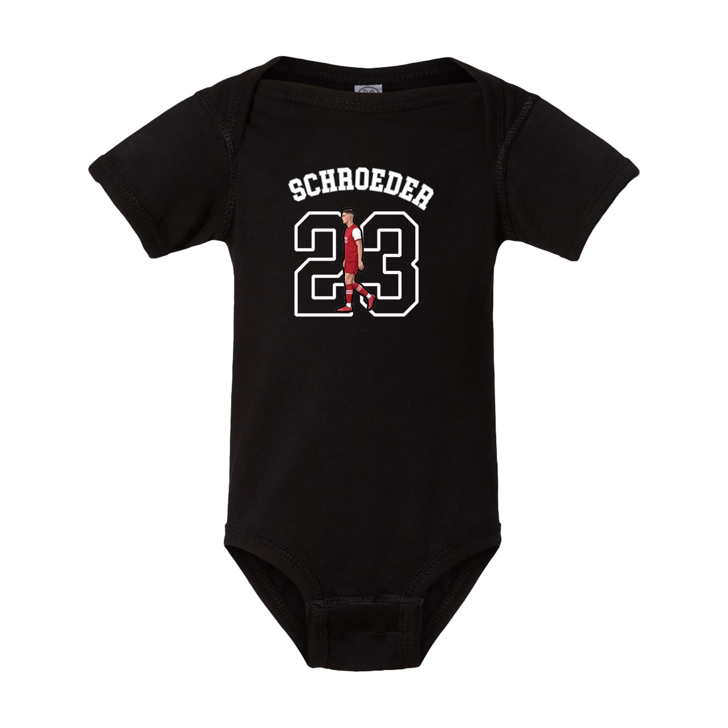 Baby Onesie — Shirsey Arch in Black