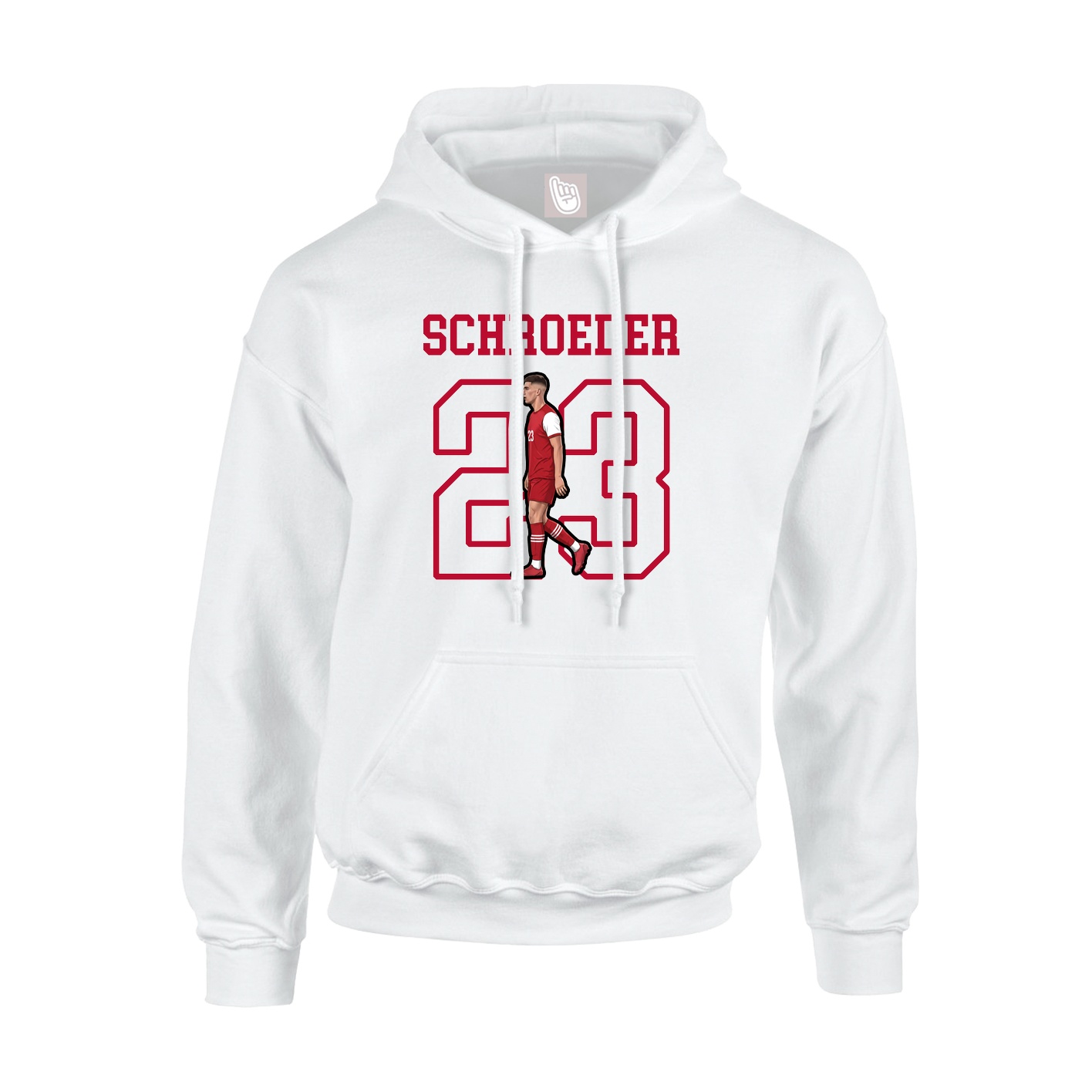 Youth Hoodie — Shirsey in White