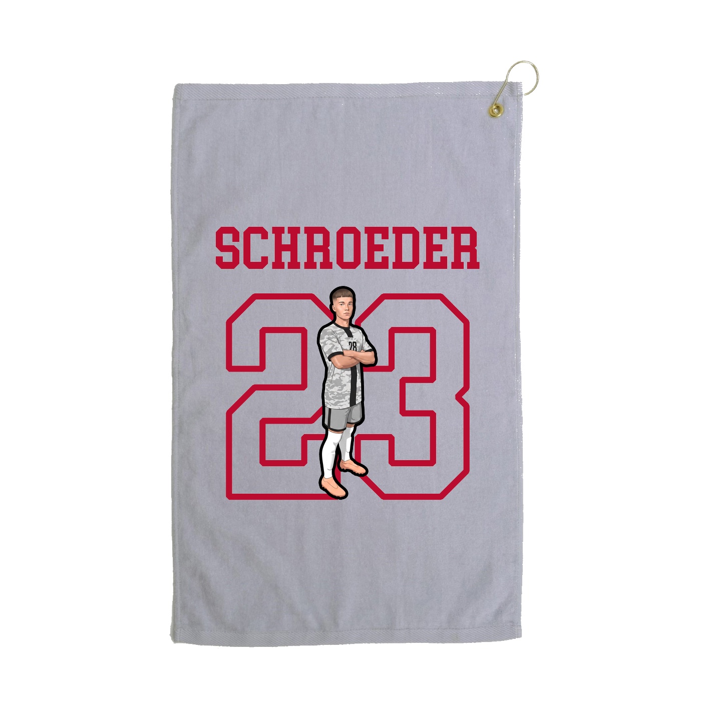 Golf Towel — Shirsey in Grey
