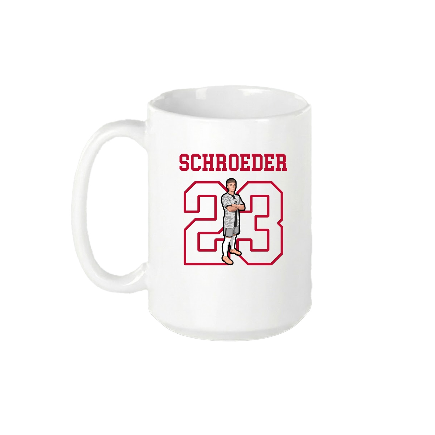 15oz Coffee Mug — Shirsey in White