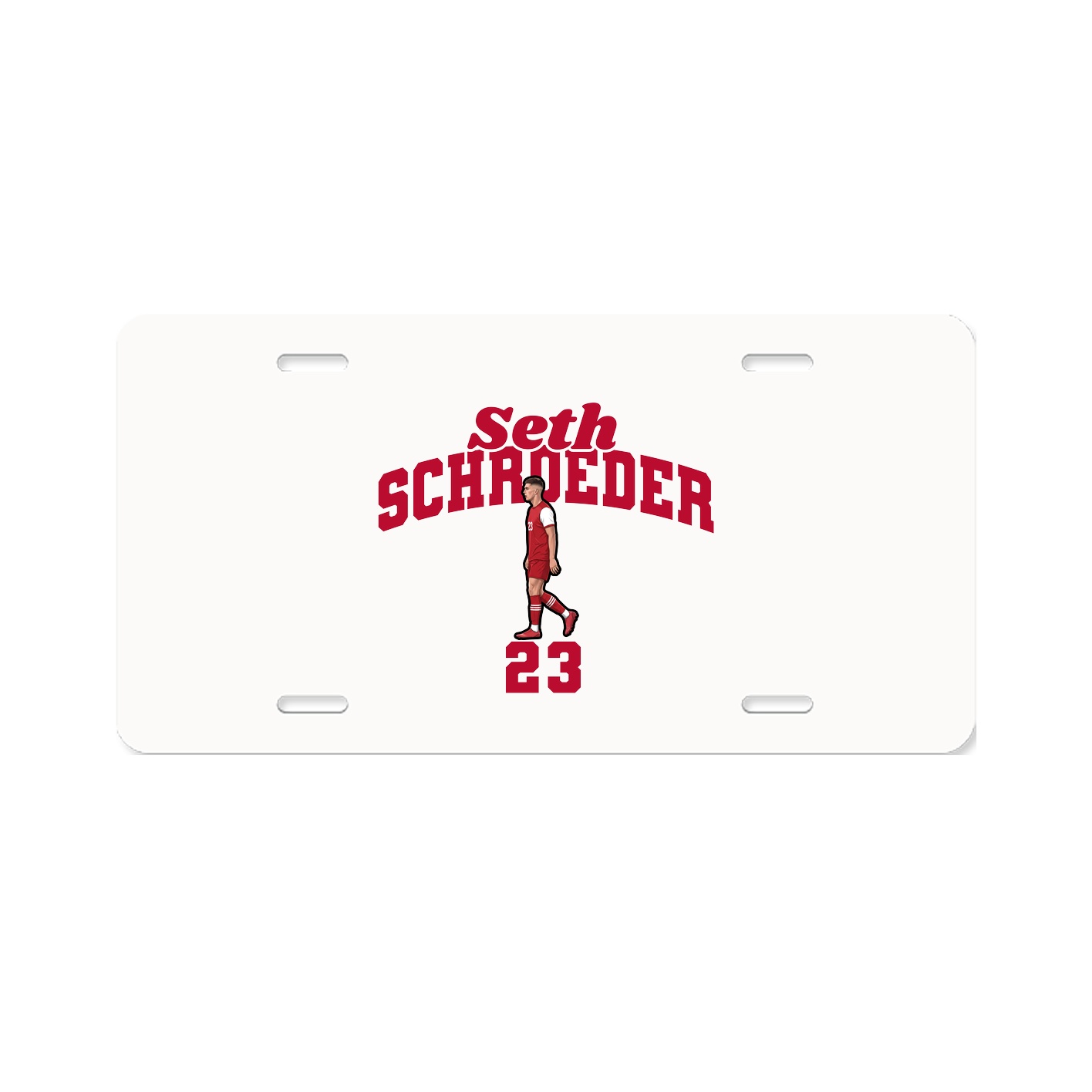 License Plate — Signature Arch in Classic