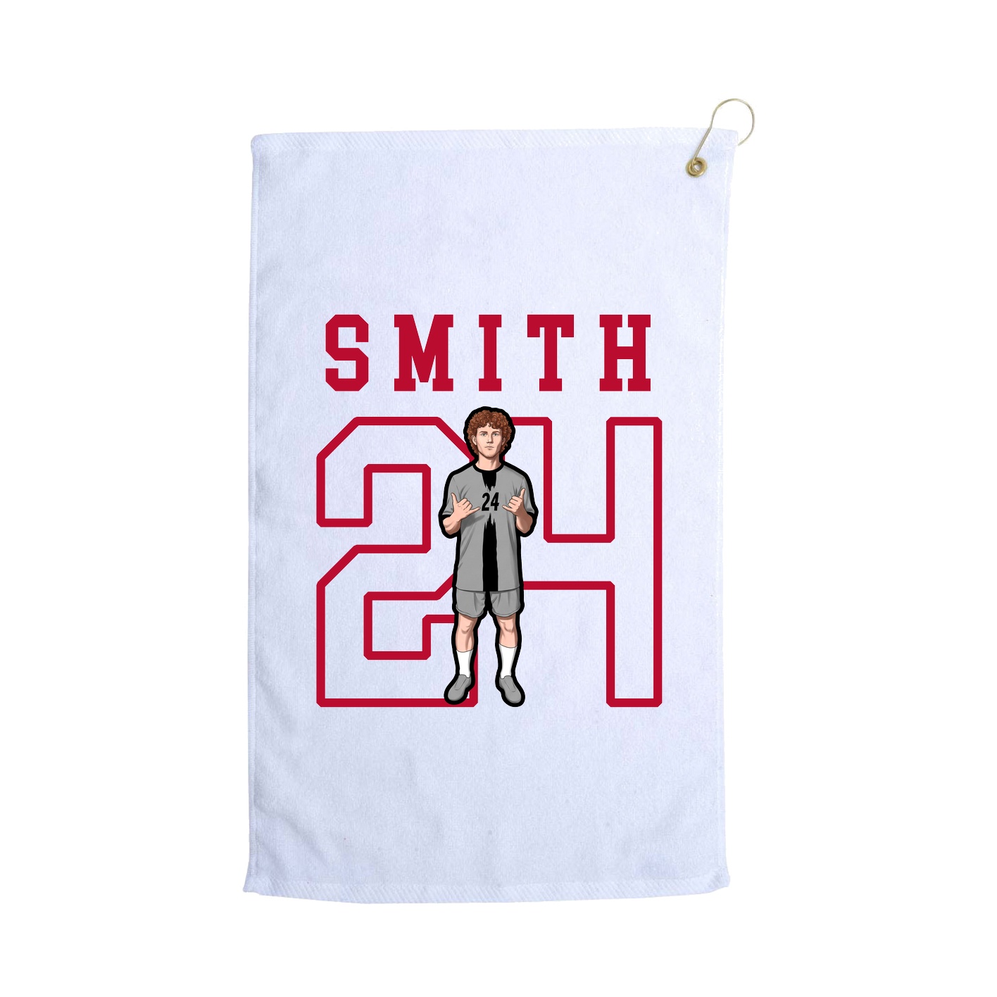 Golf Towel — Shirsey in White
