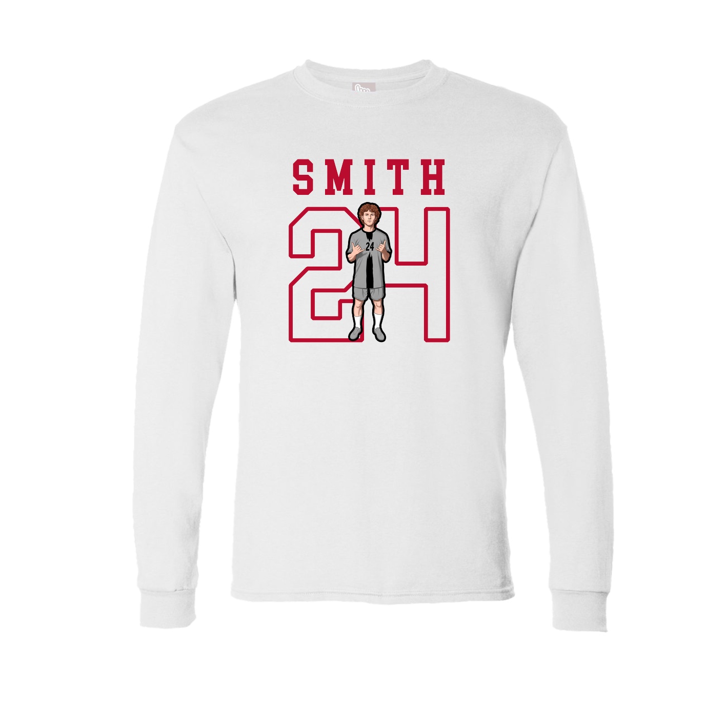 Long Sleeve Tee — Shirsey in White