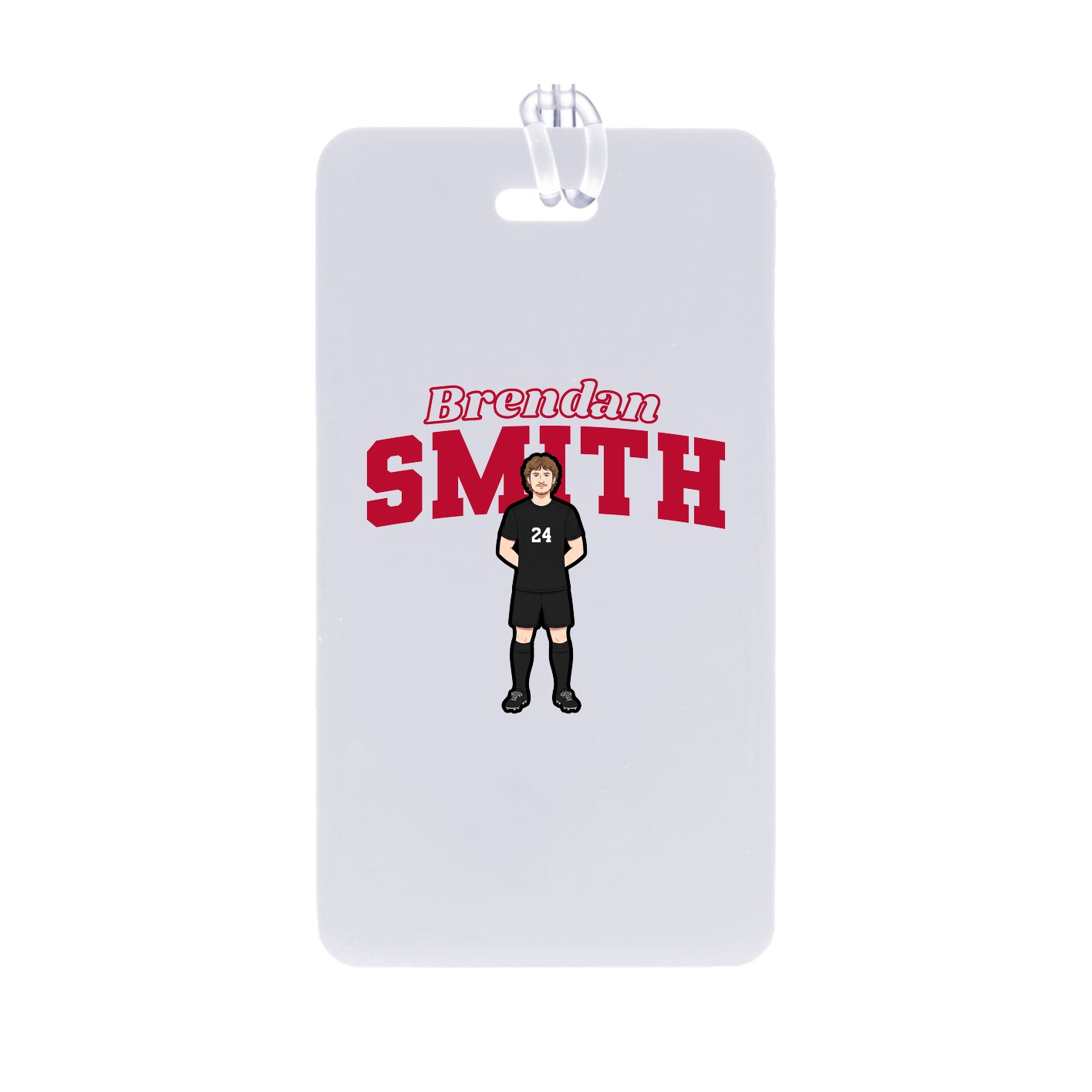 Bag Tag — Name Arch in Classic