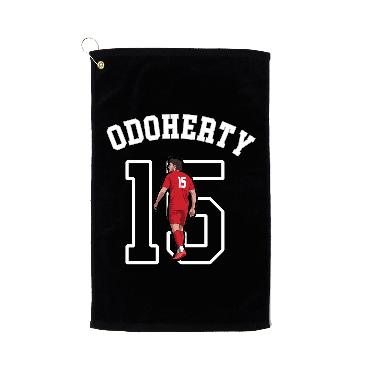 Golf Towel — Shirsey Arch in Black