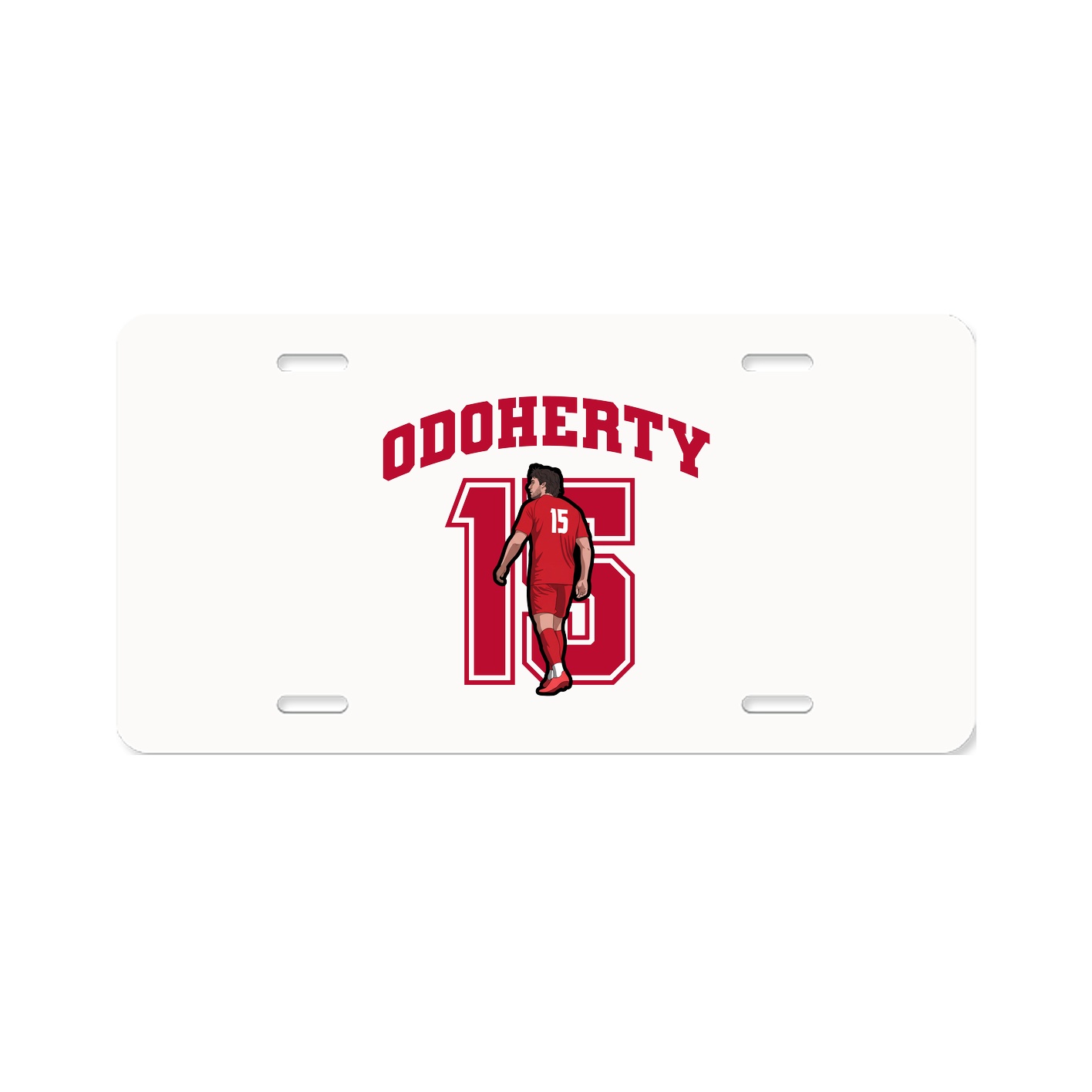 License Plate — Number in Classic