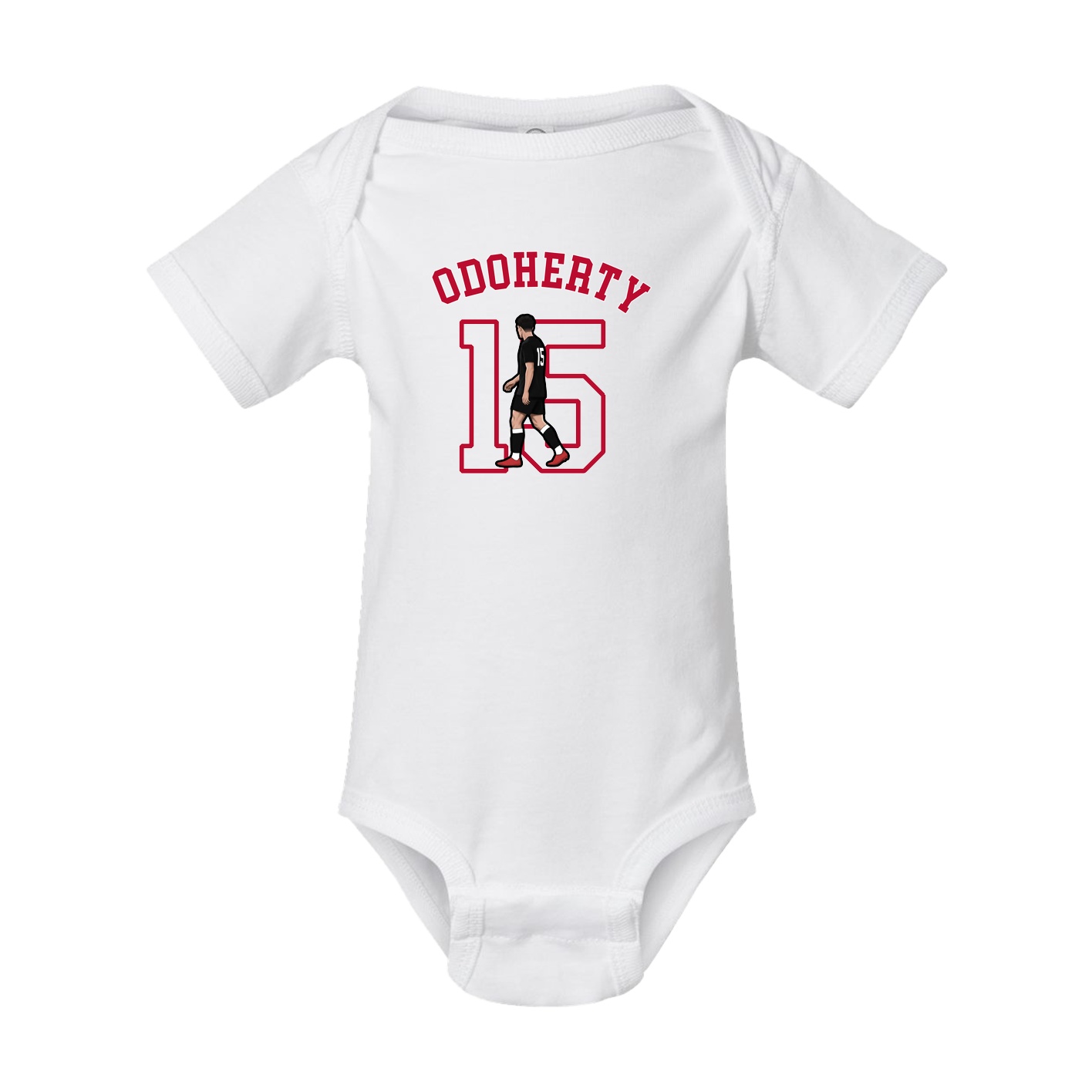 Baby Onesie — Shirsey Arch in White