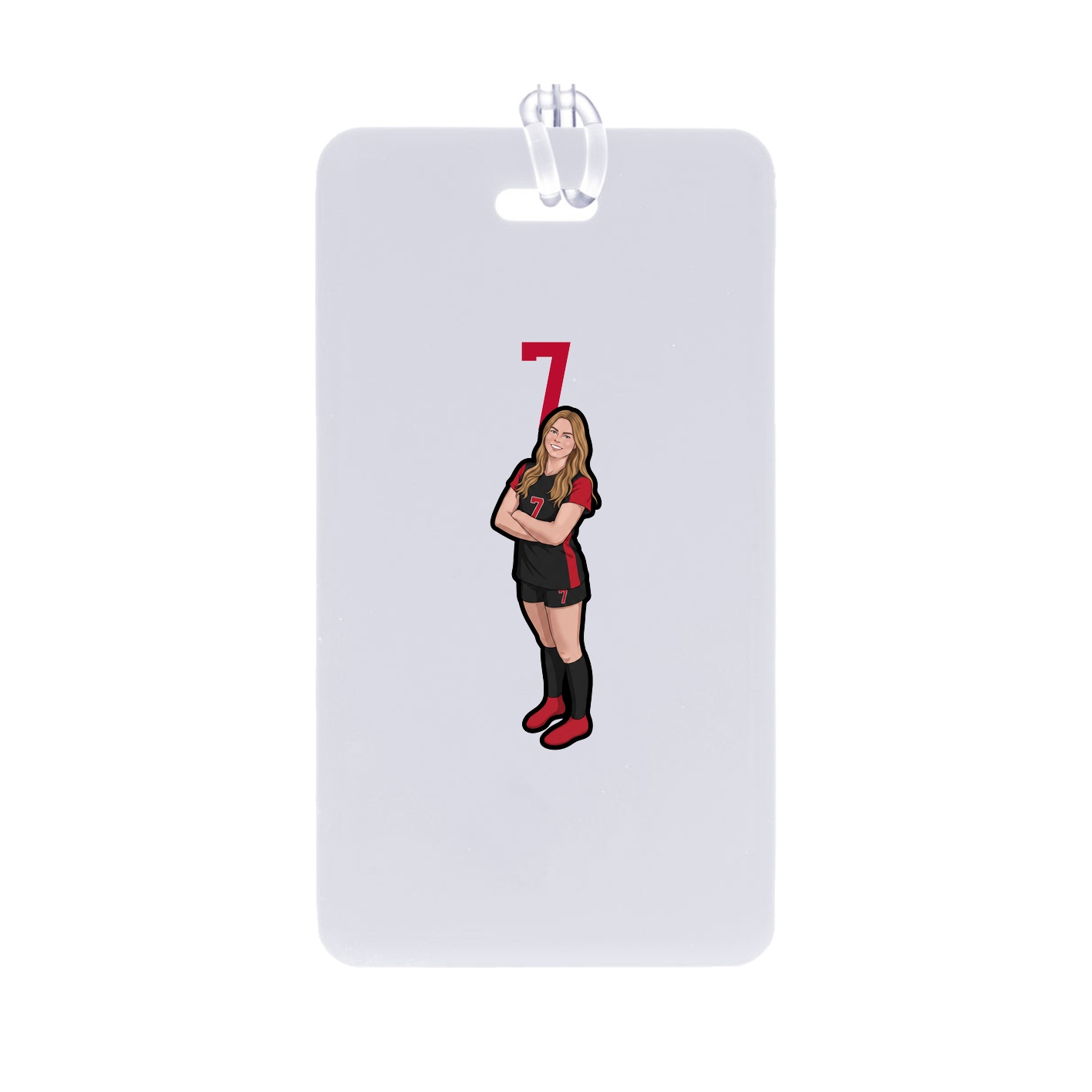 Bag Tag — Number Top in Classic