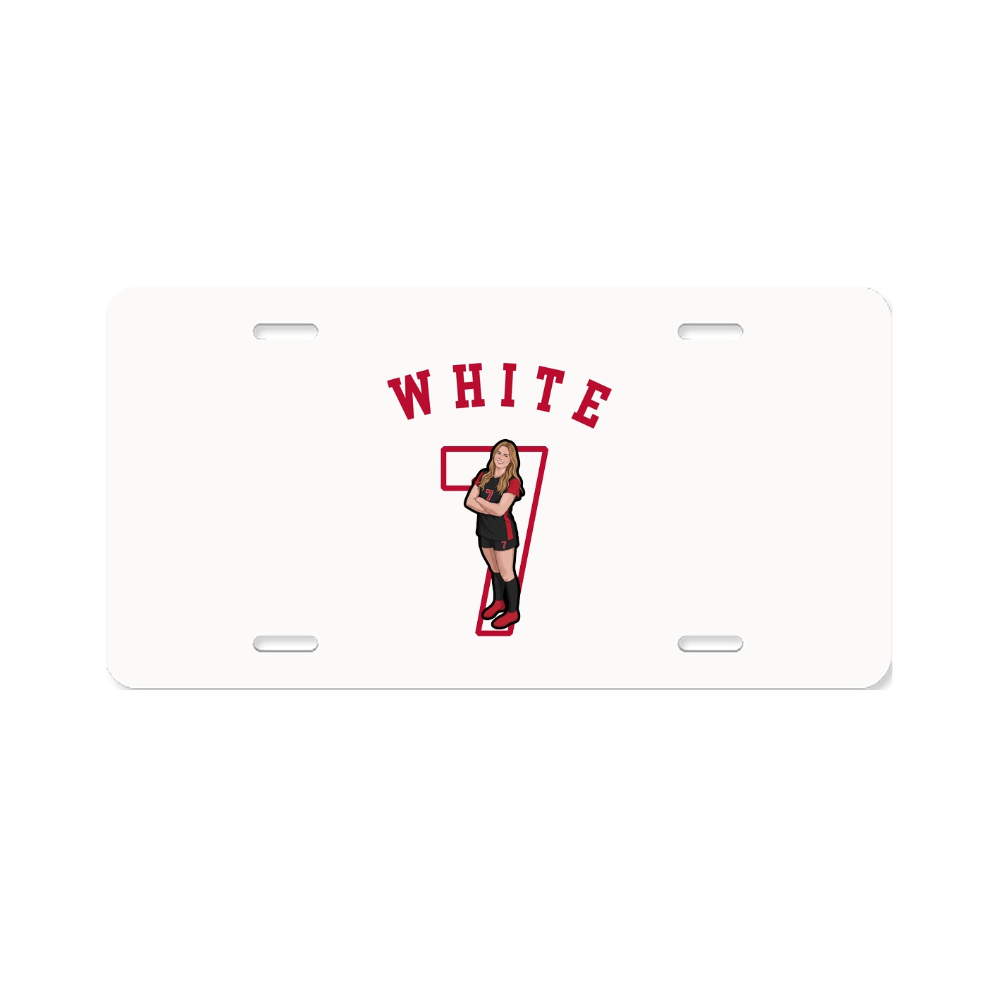 License Plate — Shirsey Arch in Classic