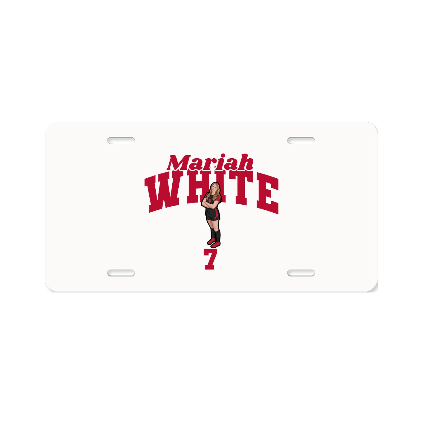 License Plate — Signature Arch in Classic