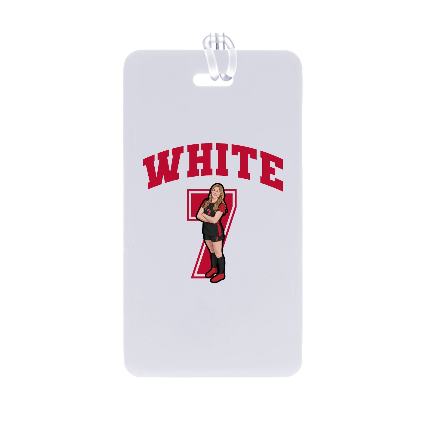Bag Tag — Number in Classic