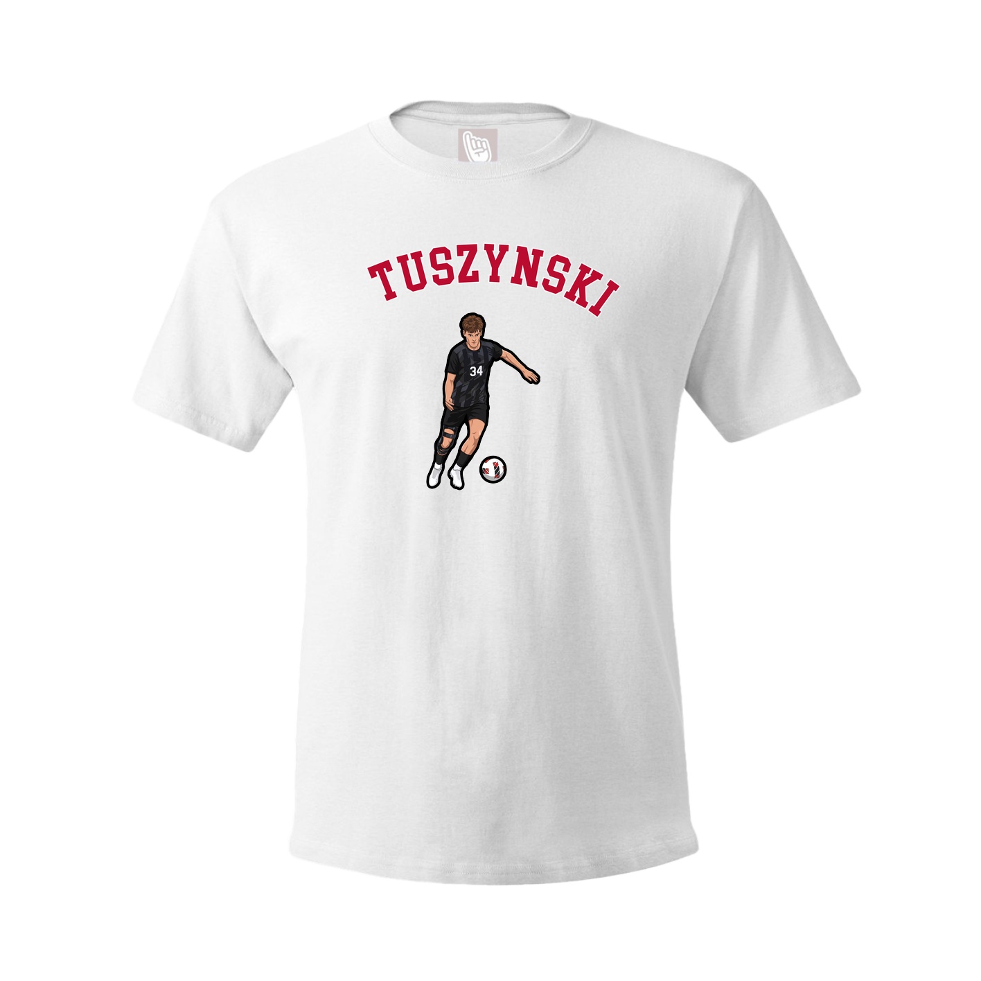 Youth Tee — Shirsey Arch in White