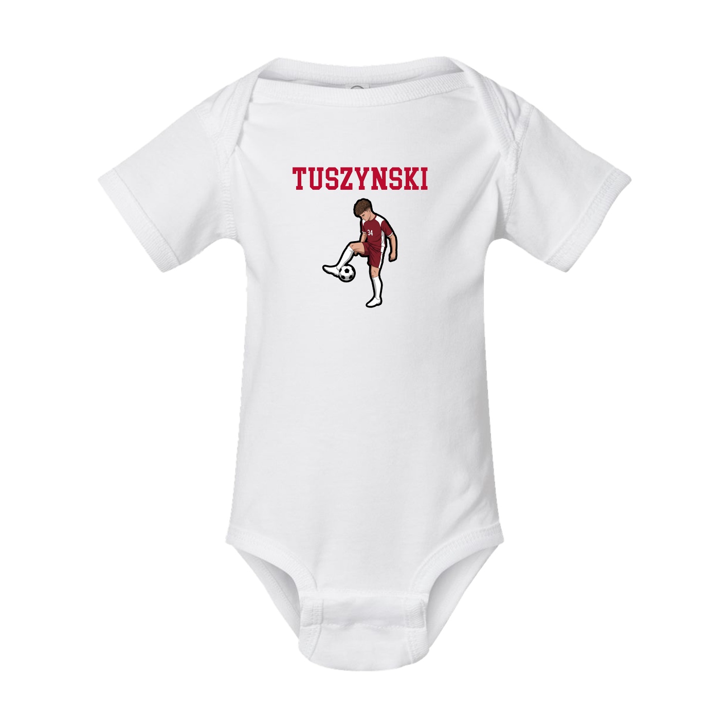 Baby Onesie — Shirsey in White