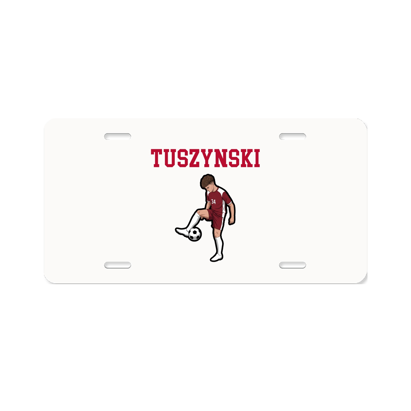 License Plate — Shirsey in Classic