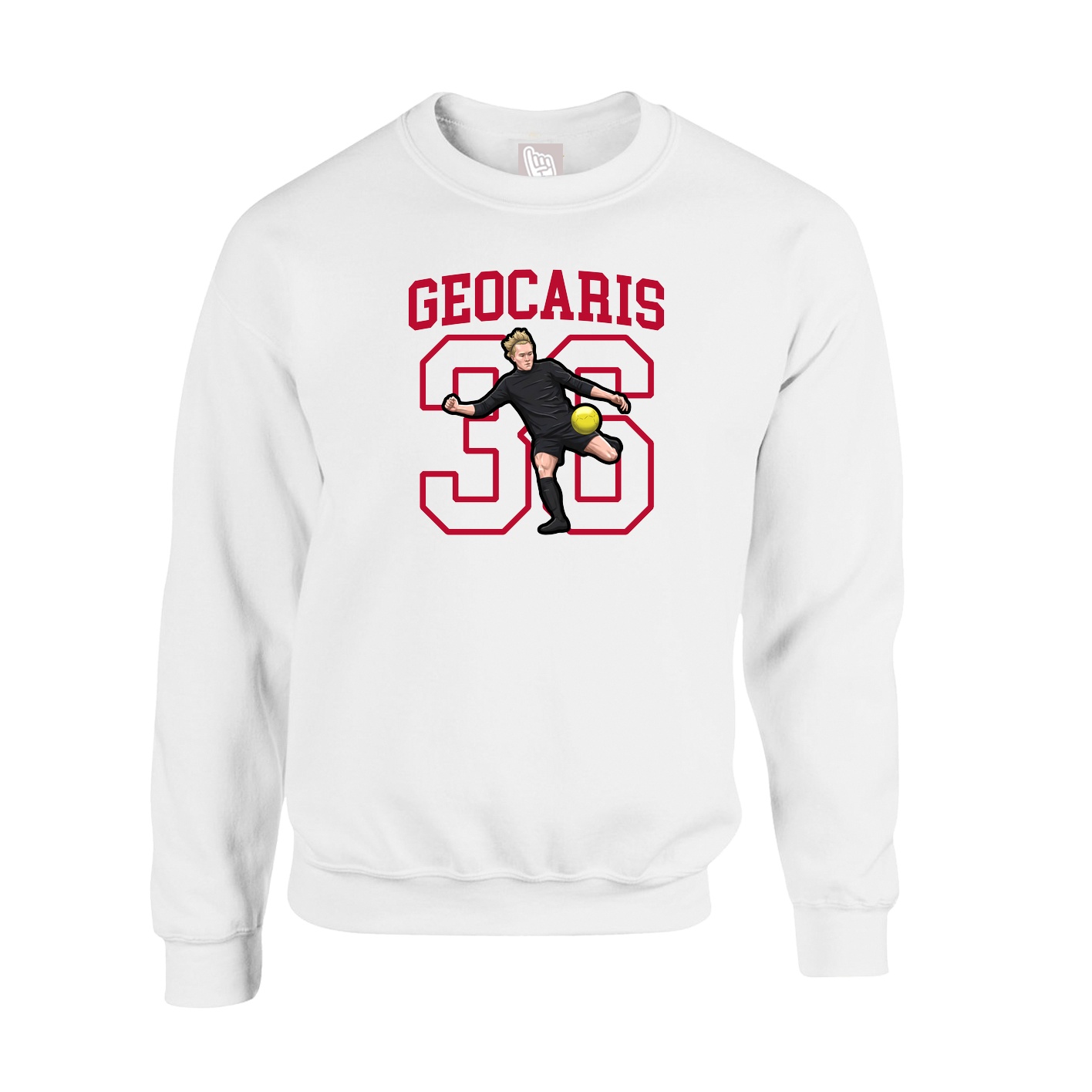 Fleece Crew — Shirsey in White