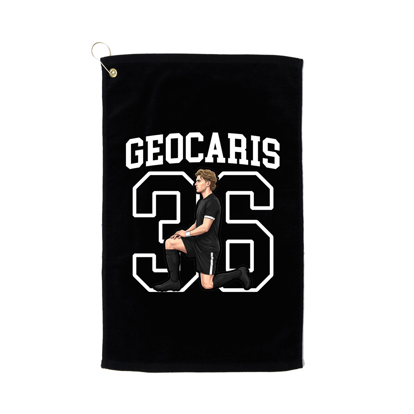 Golf Towel — Shirsey in Black