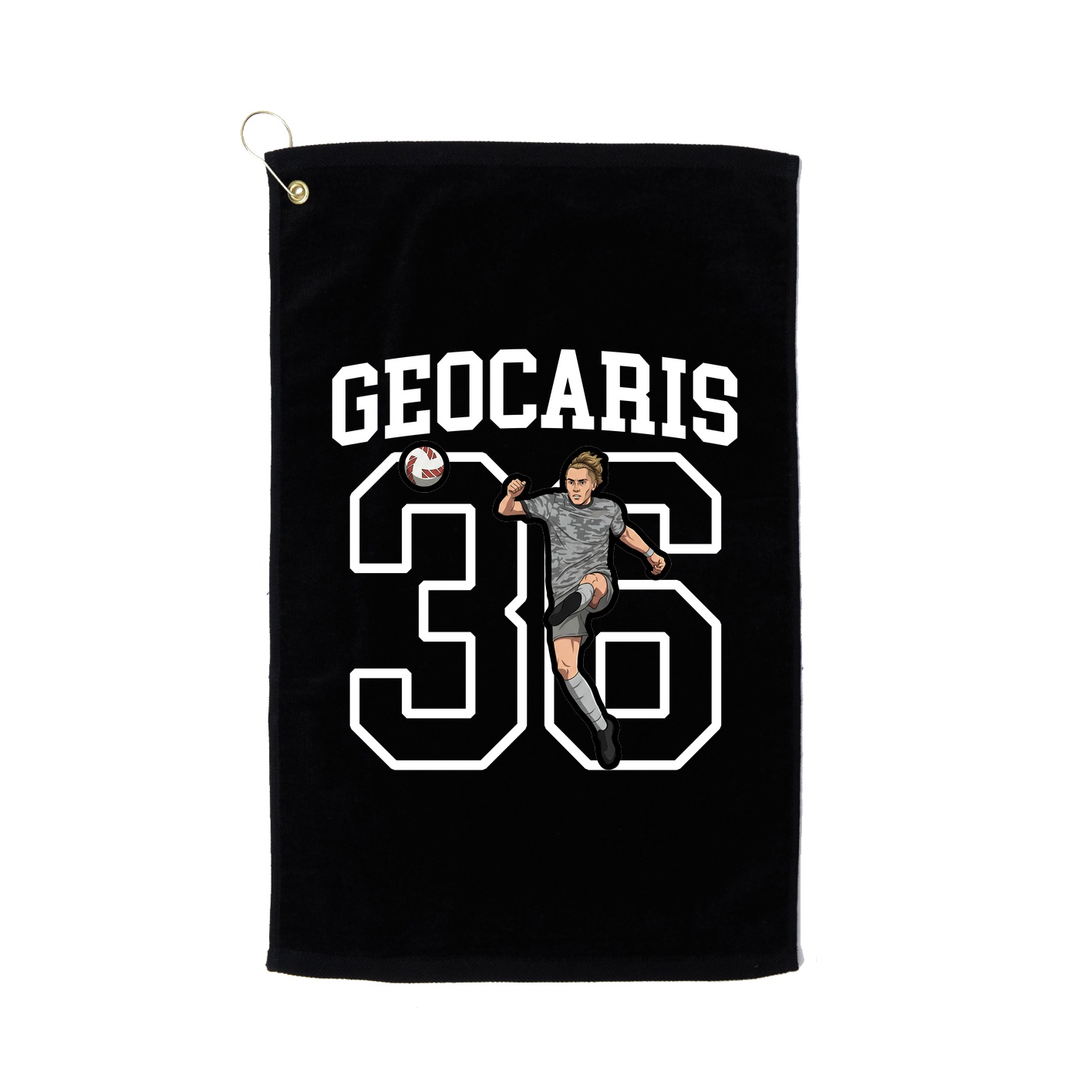 Golf Towel — Shirsey in Black