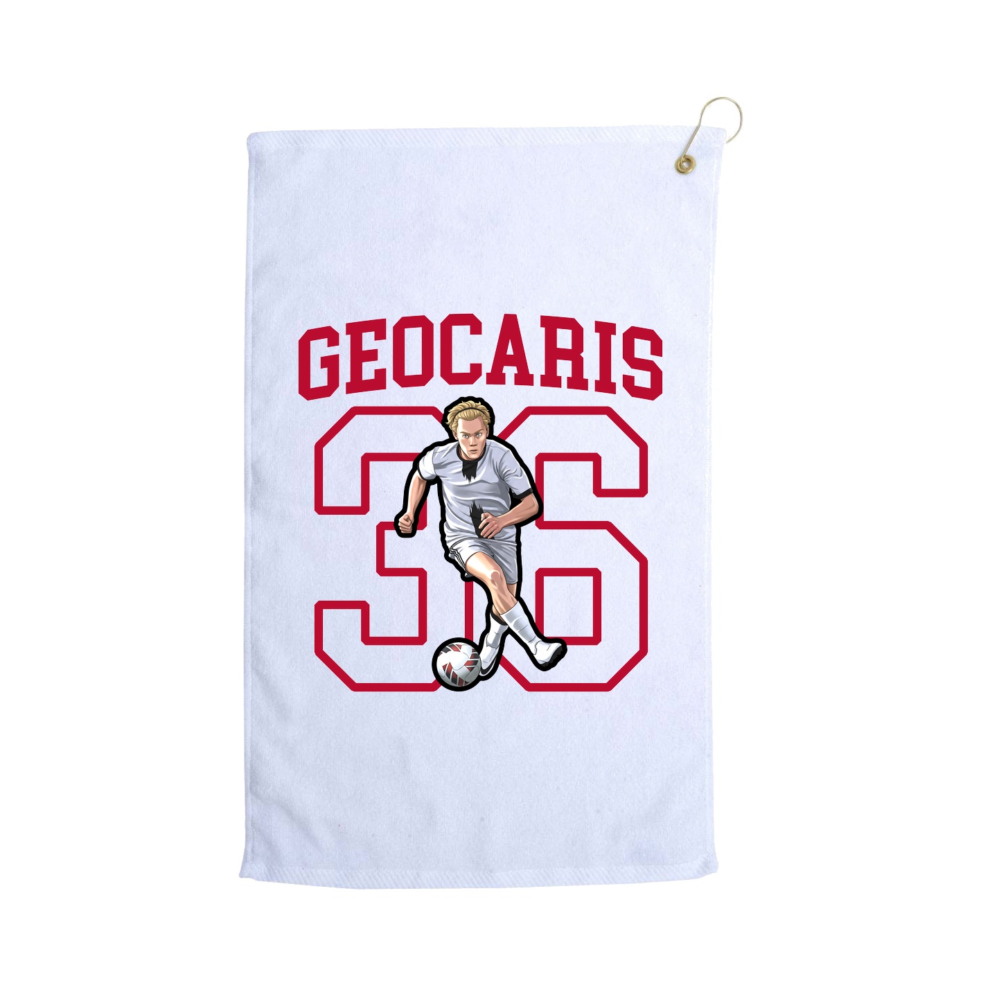 Golf Towel — Shirsey in White