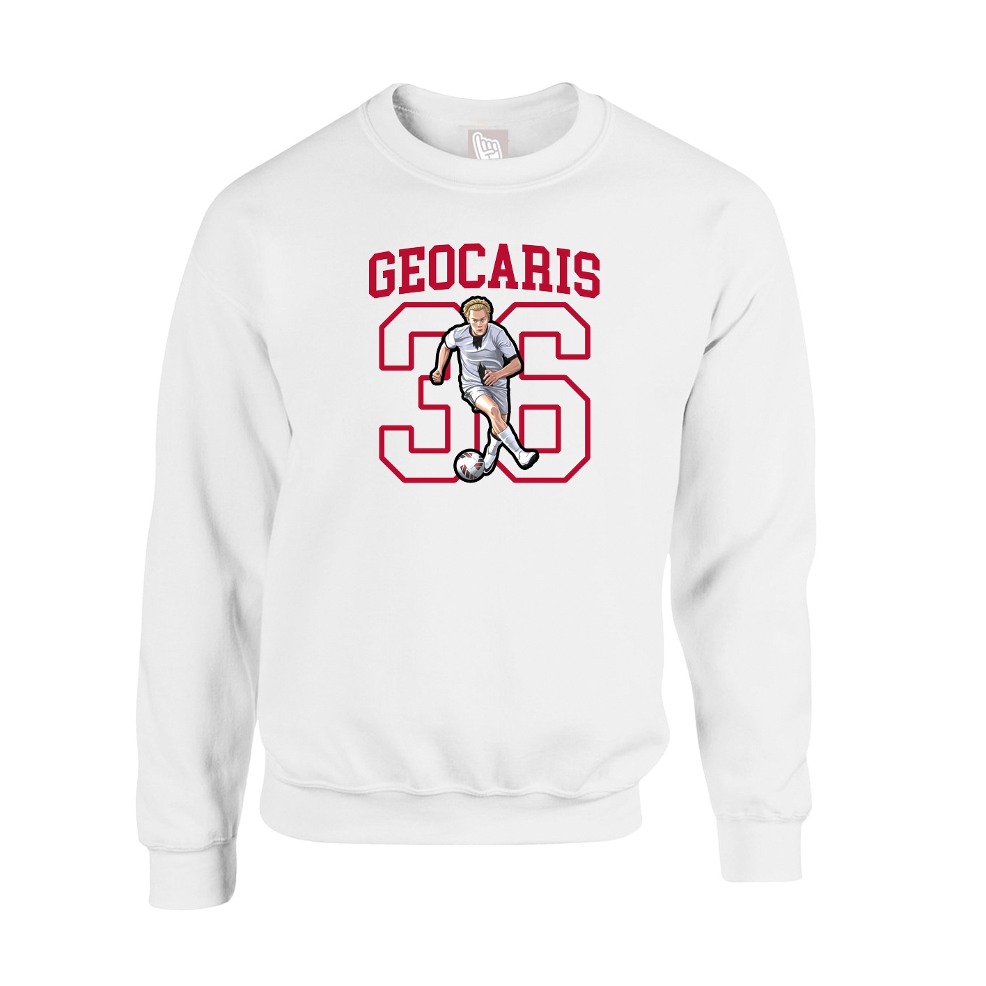 Fleece Crew — Shirsey in White