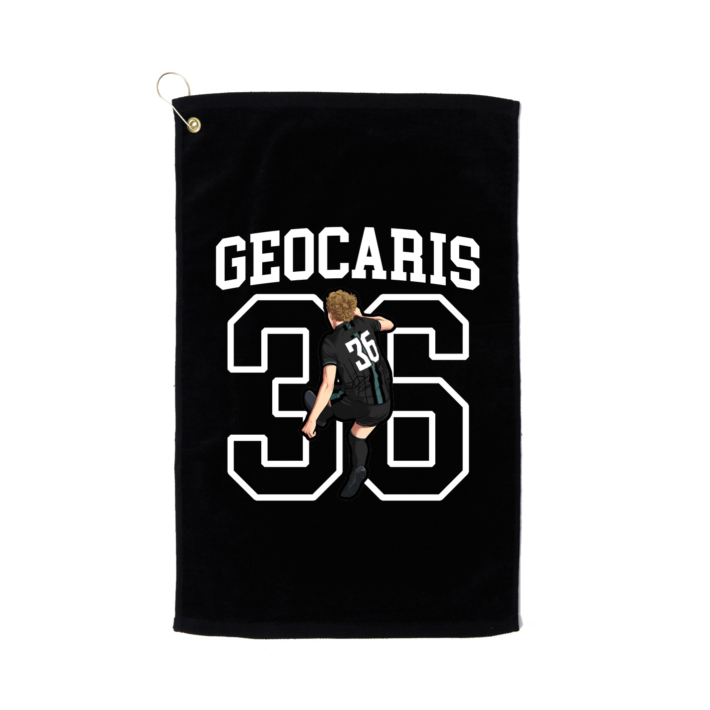 Golf Towel — Shirsey in Black