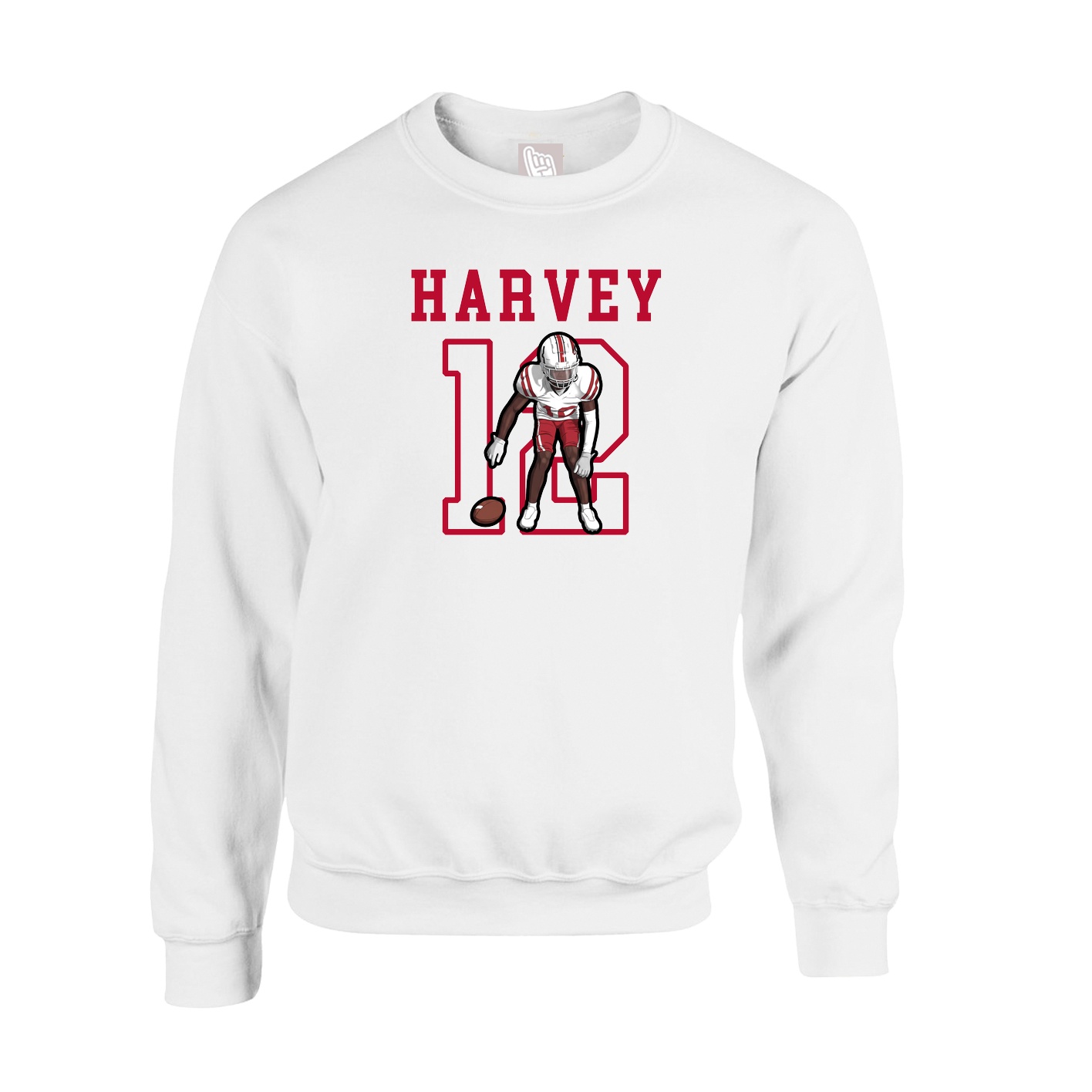 Fleece Crew — Shirsey in White