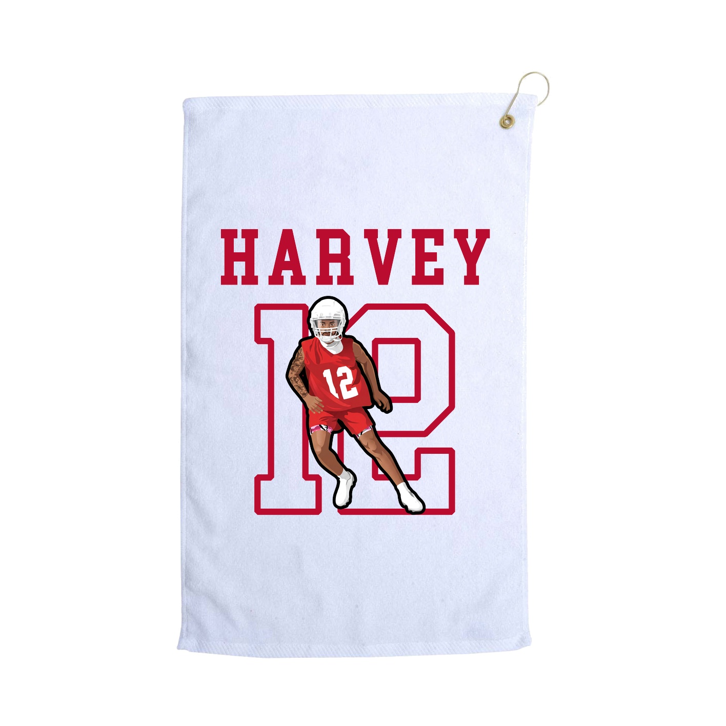 Golf Towel — Shirsey in White