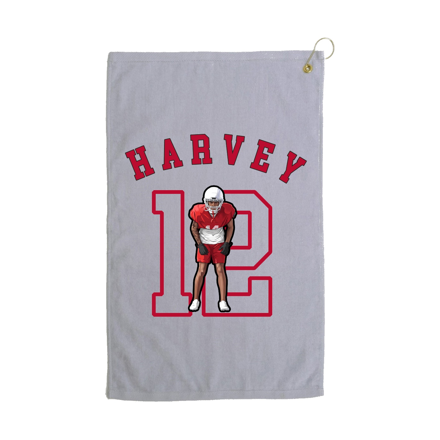 Golf Towel — Shirsey Arch in Grey