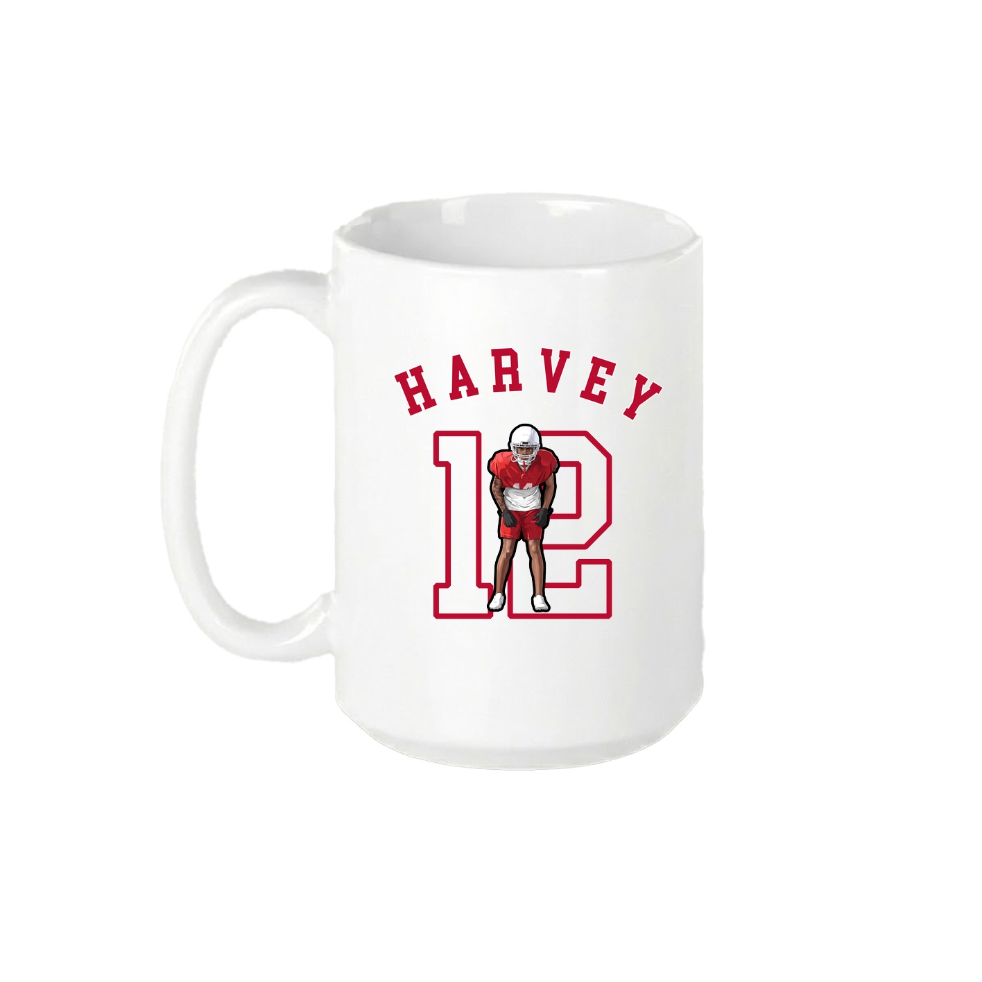 15oz Coffee Mug — Shirsey Arch in White