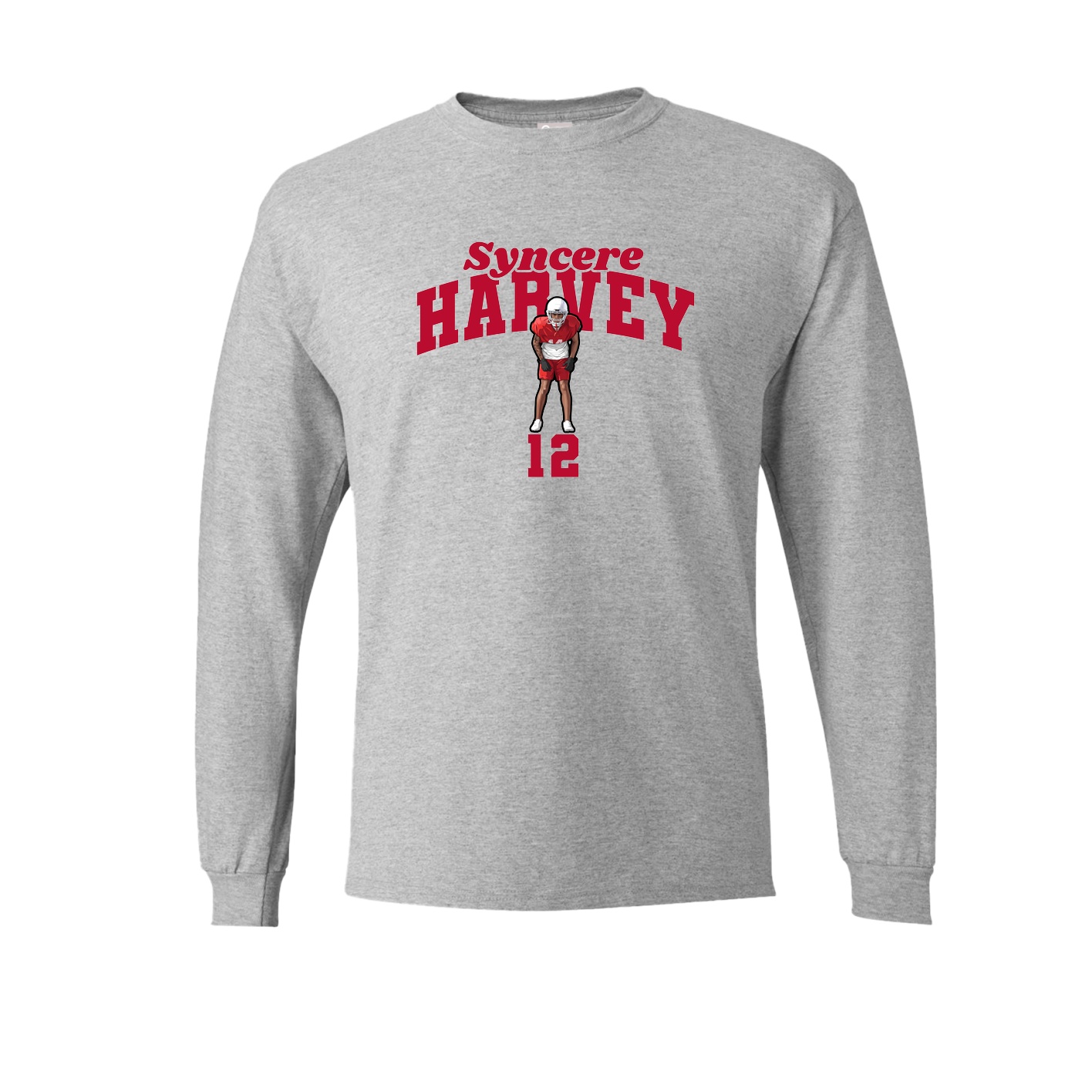 Long Sleeve Tee — Signature Arch in Grey