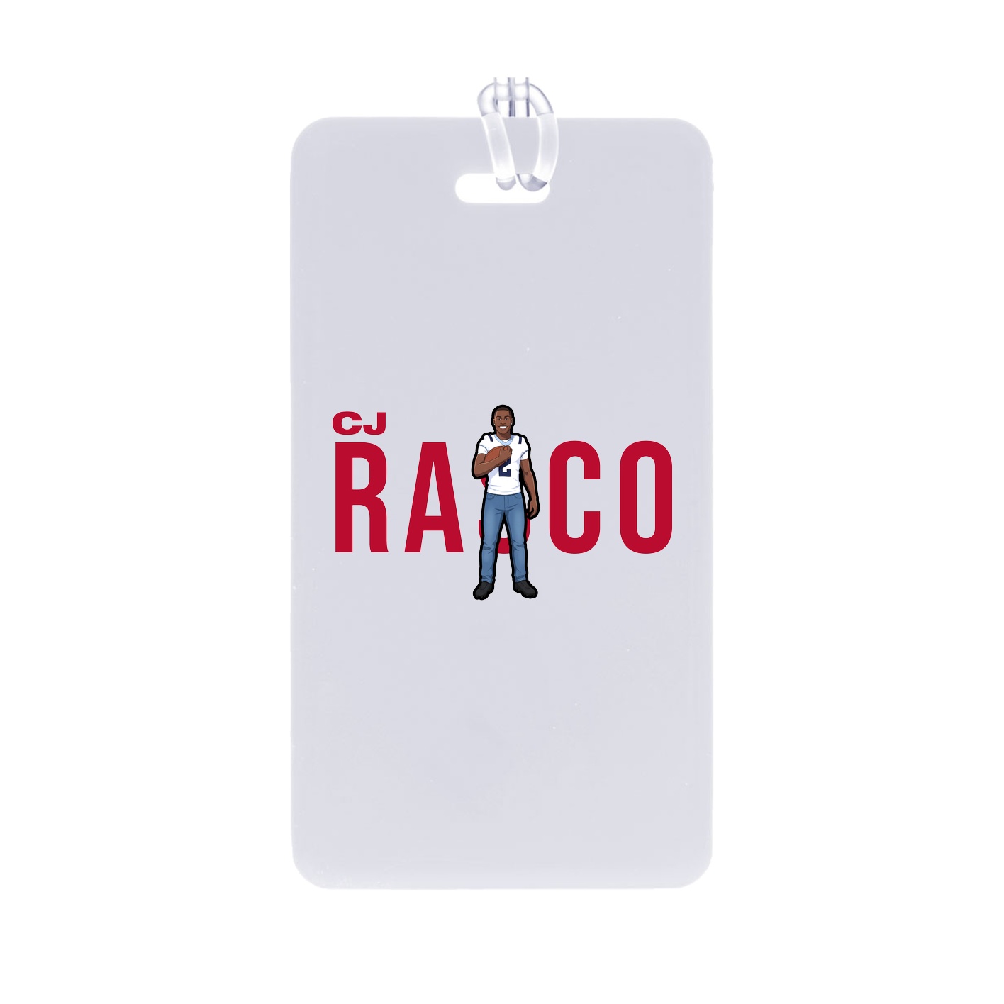 Bag Tag — Player Name in Classic