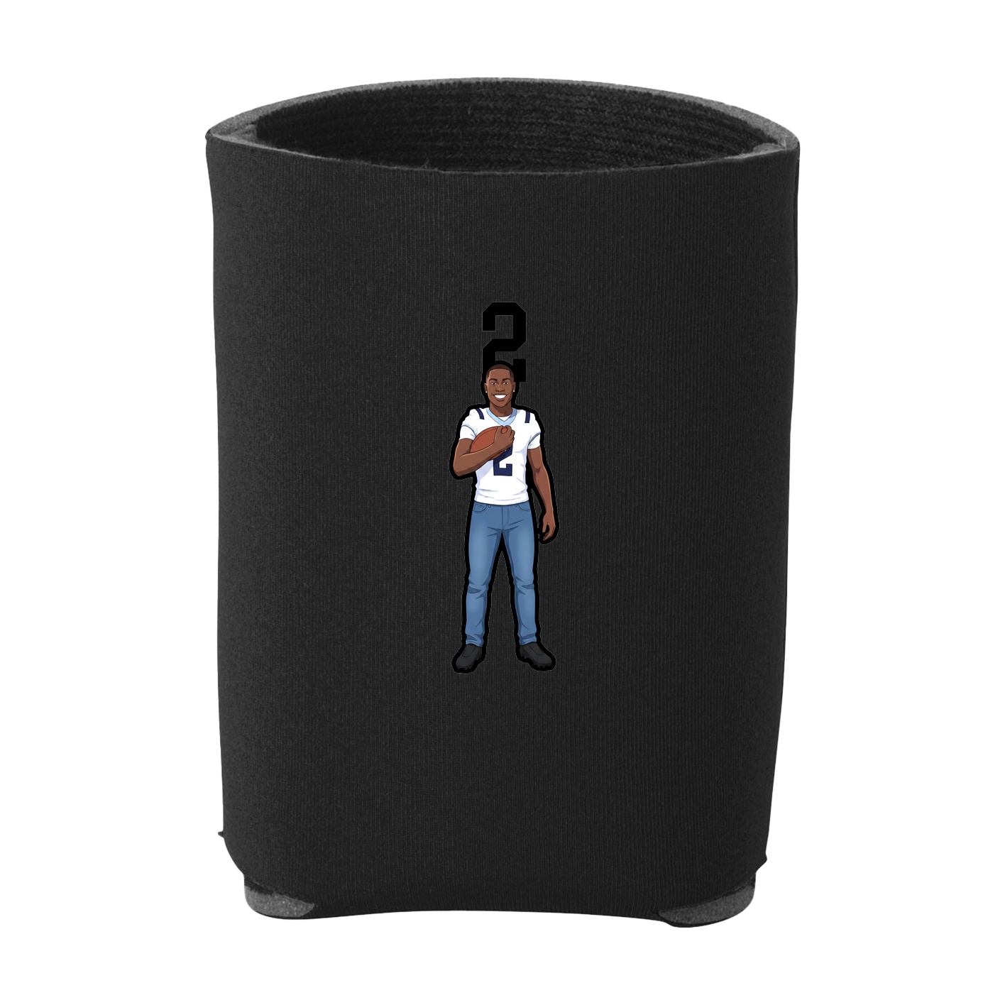 Can Holder — Number Top in Black