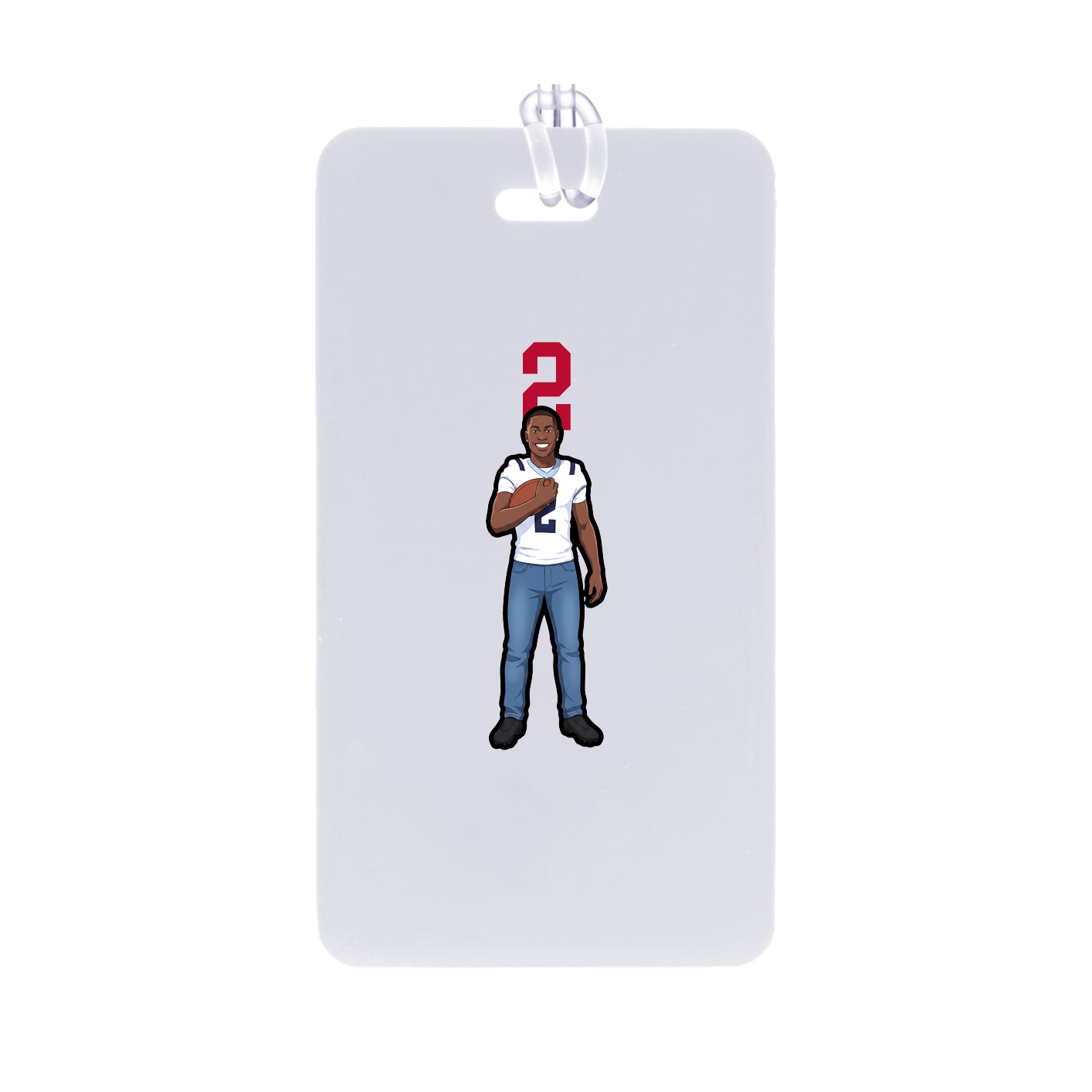 Bag Tag — Number Top in Classic
