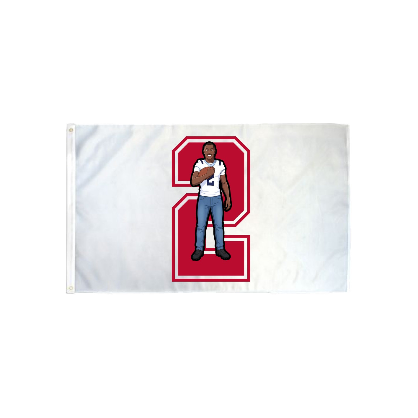 3x5 Flag — Number in Classic