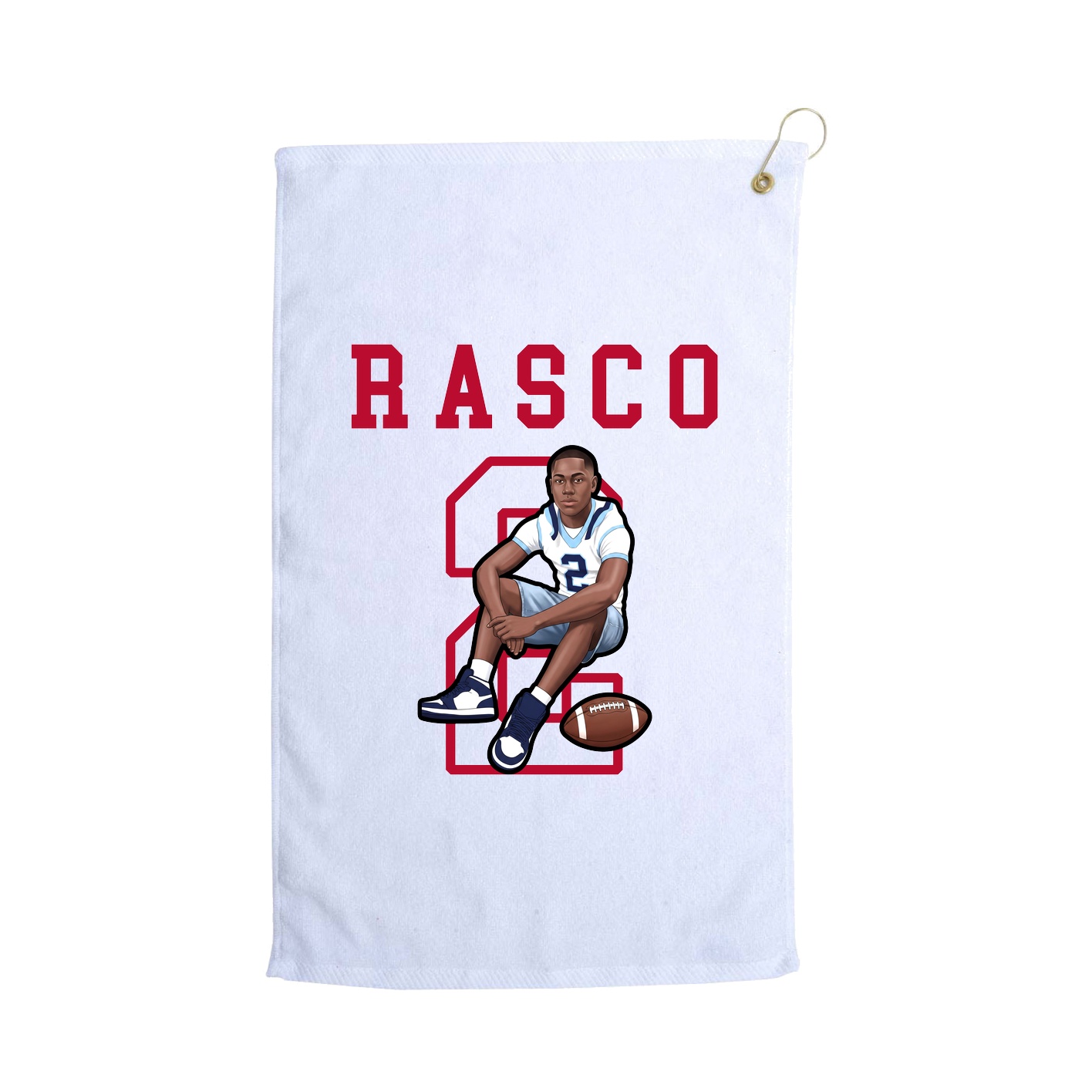 Golf Towel — Shirsey in White