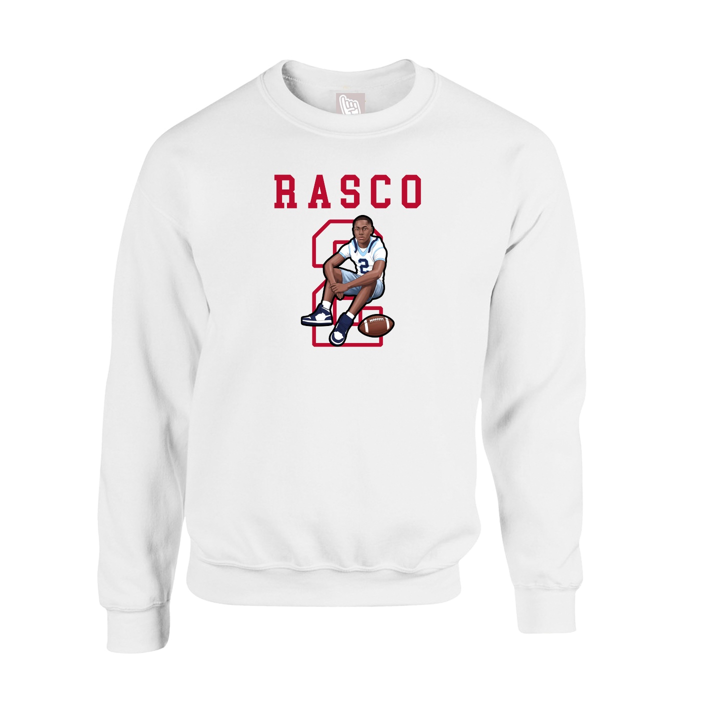 Fleece Crew — Shirsey in White