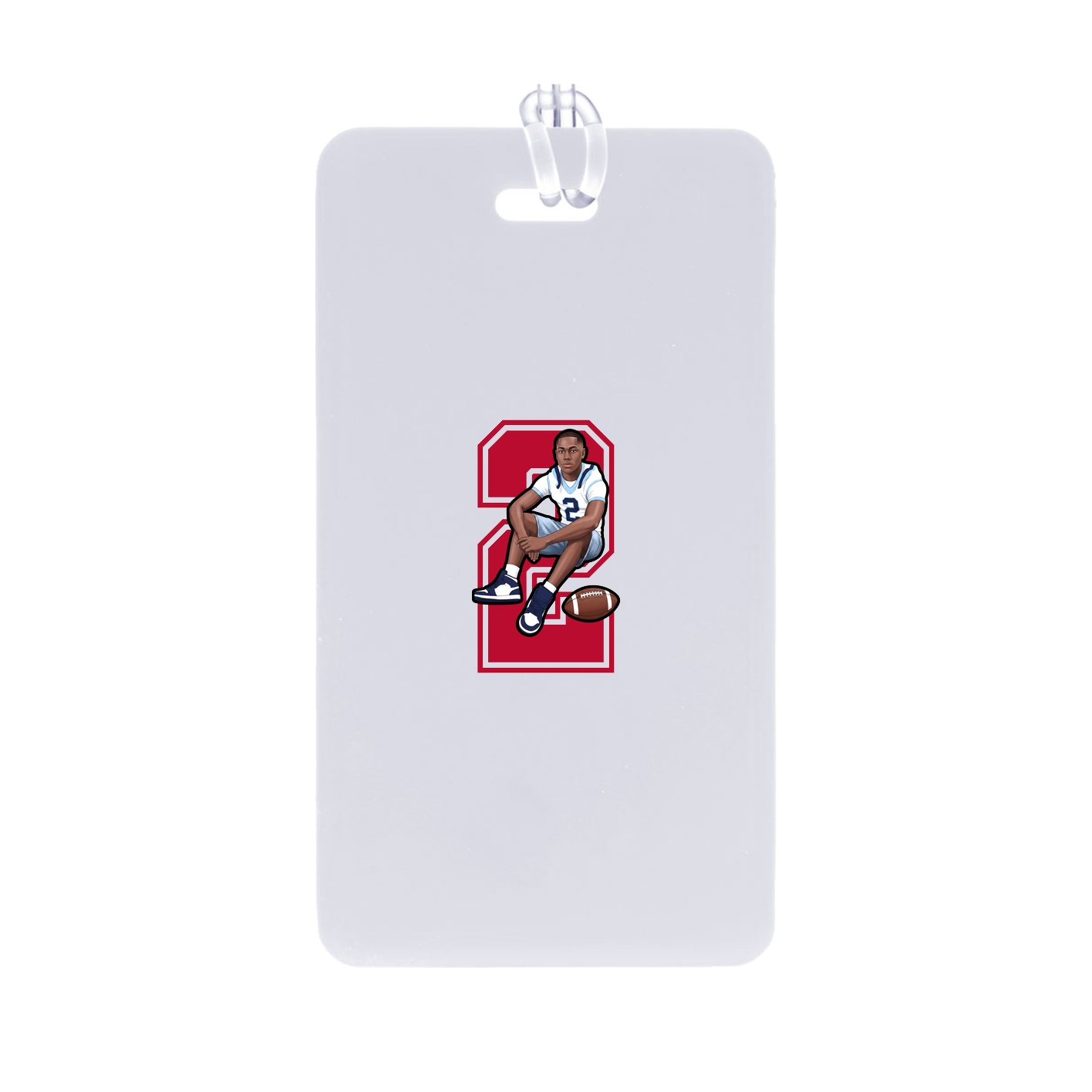 Bag Tag — Number in Classic