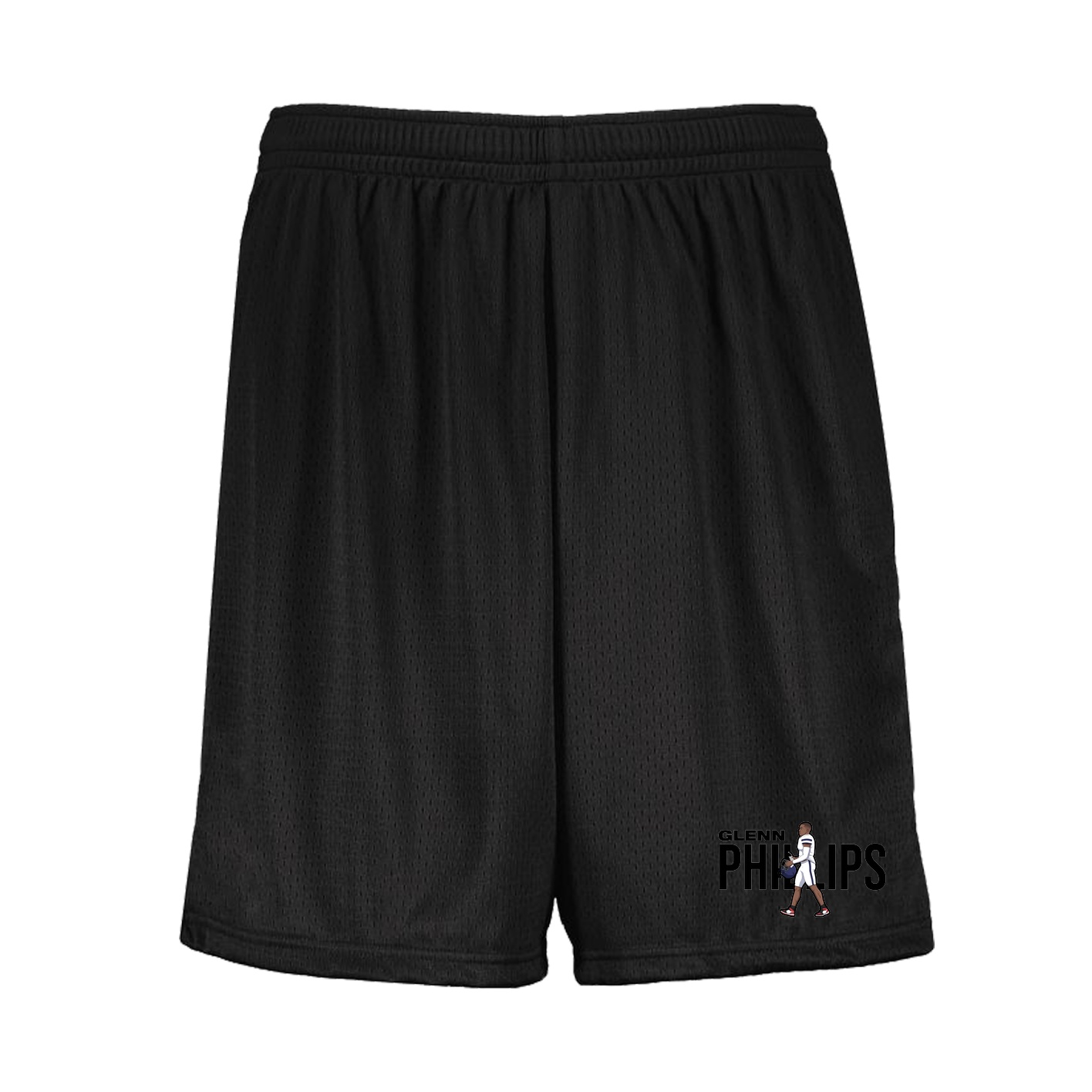 Shorts — Player Name in Black