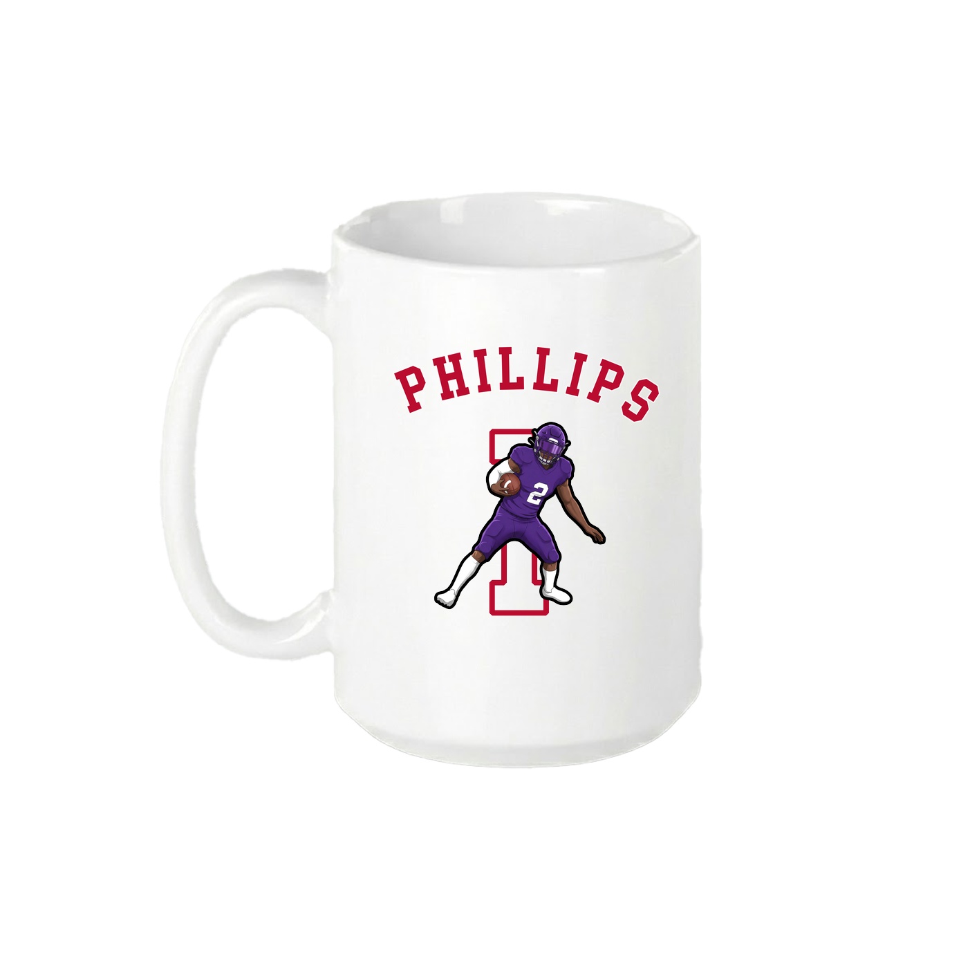 15oz Coffee Mug — Shirsey Arch in White