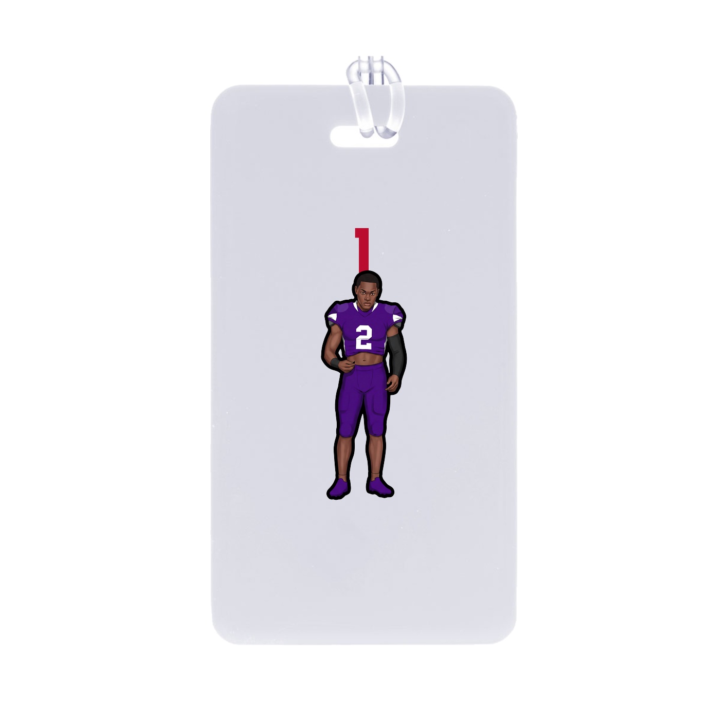Bag Tag — Number Top in Classic