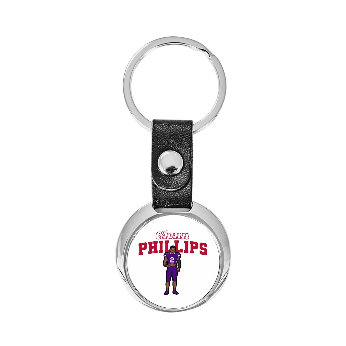 Key Chain — Name Arch in Classic