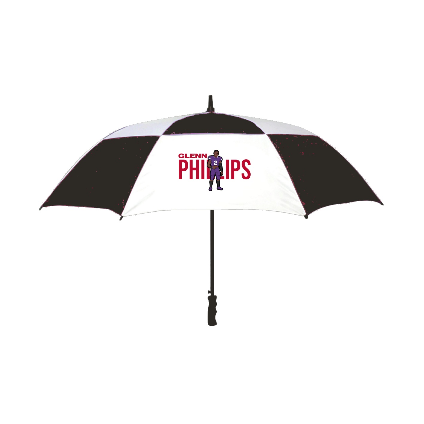 Golf Umbrella — Player Name in Black